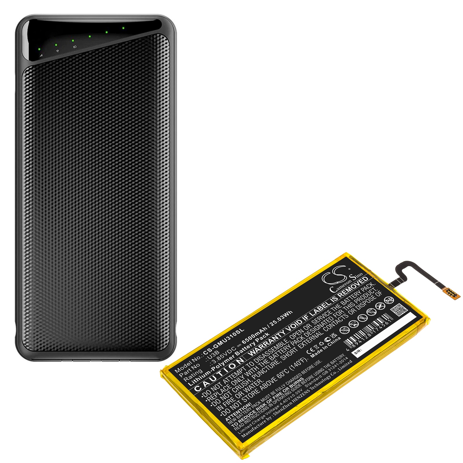 Batteri for Hotspot for GlocalMe U3B