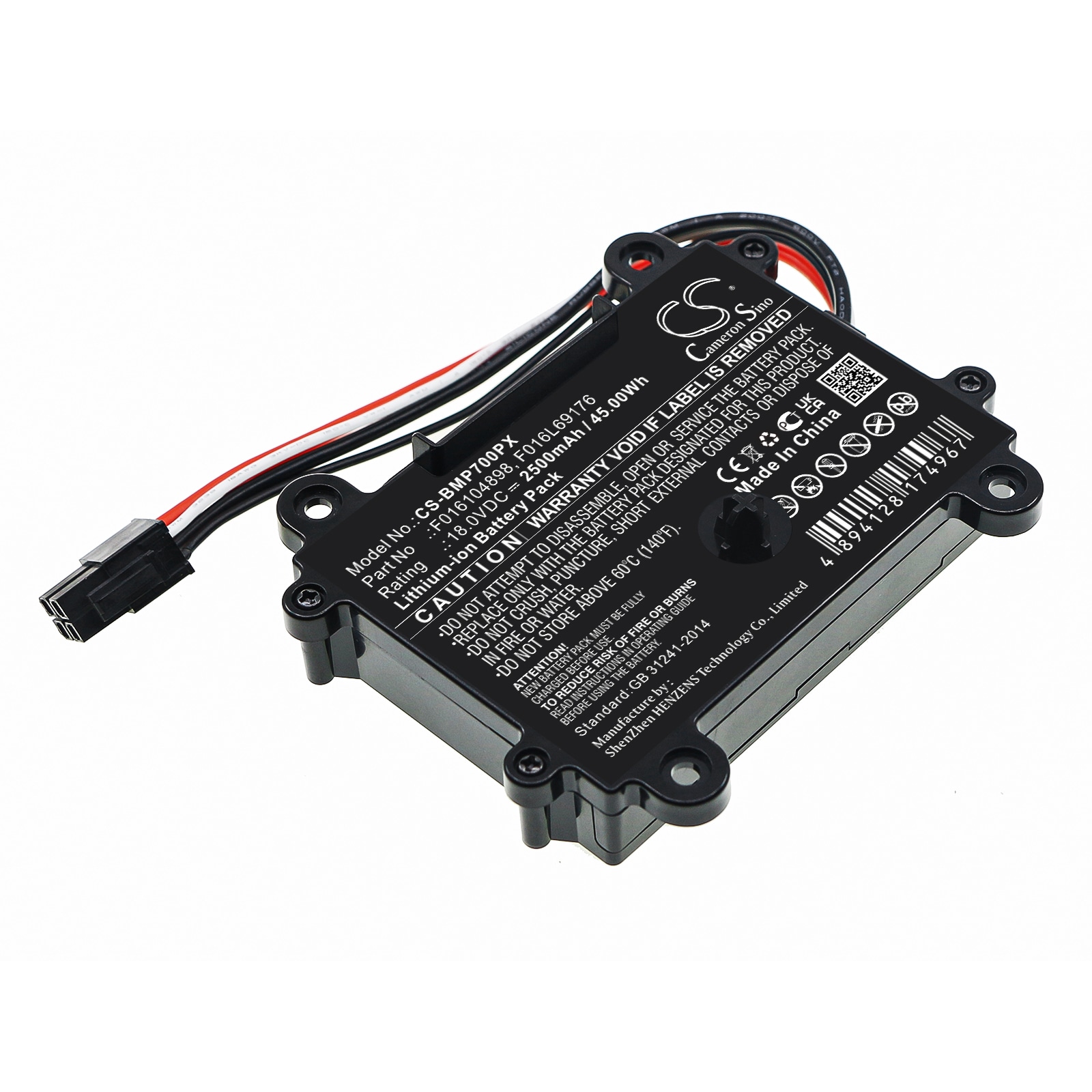 Batteri til gressklippere for Indego 350, Indego 400, Indego S+ 350 og andre.