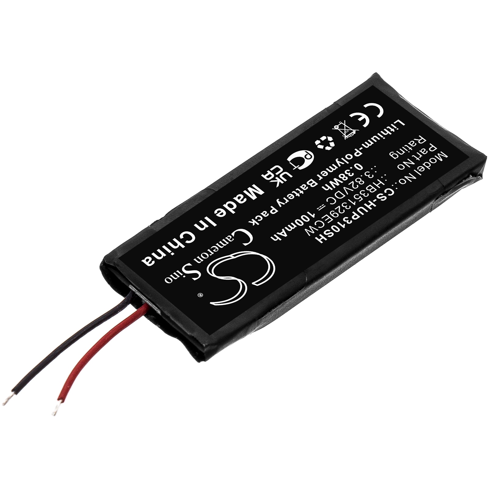 Batteri til smartklokke for Huawei Band 3 Pro