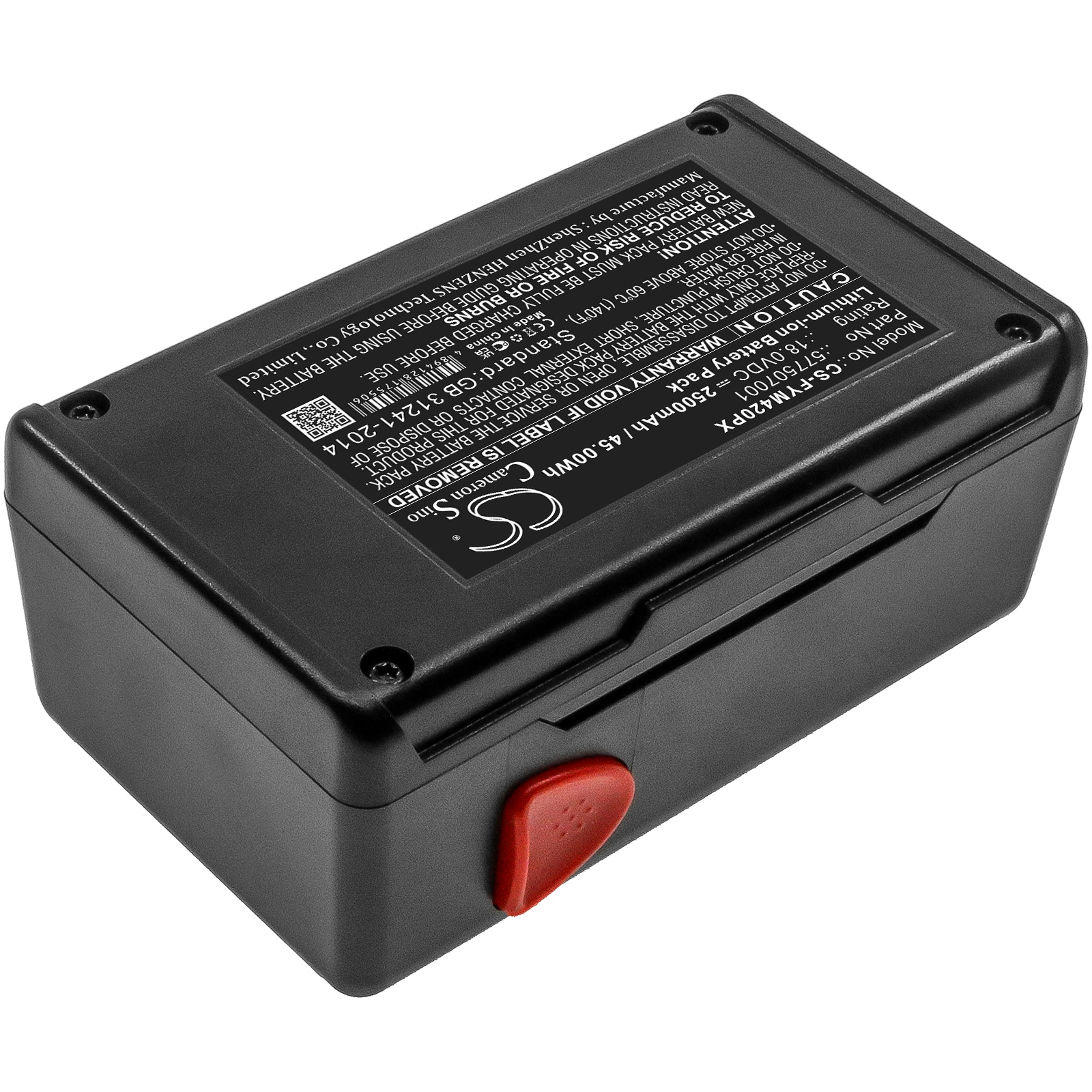 Batteri for hageredskaper til Flymo Contour Cordless XT, Easicut 420, Easicut 500 osv.