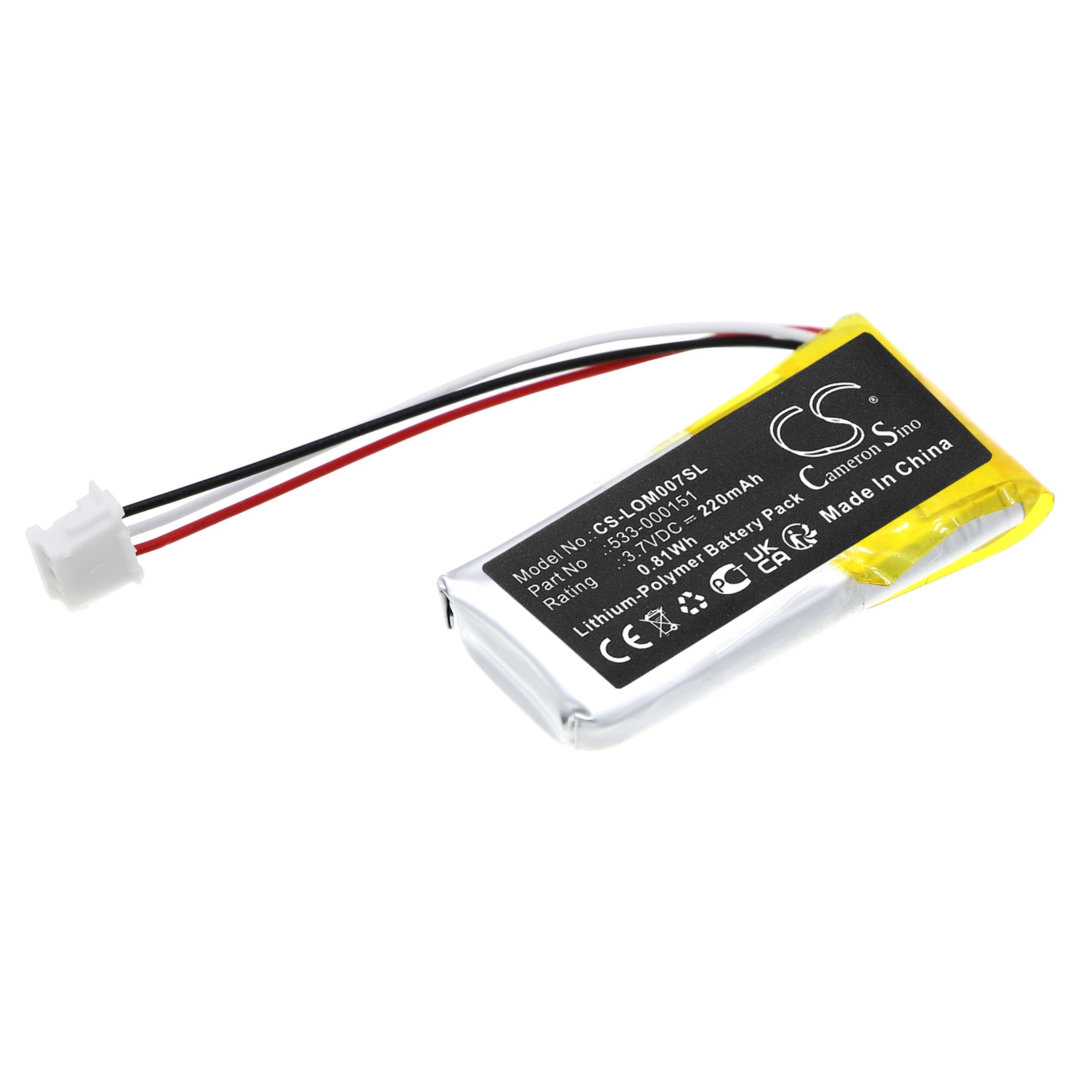 Batteri for tastatur, mus for Logitech G Pro, Pro Wireless, PRO X Superlight osv.