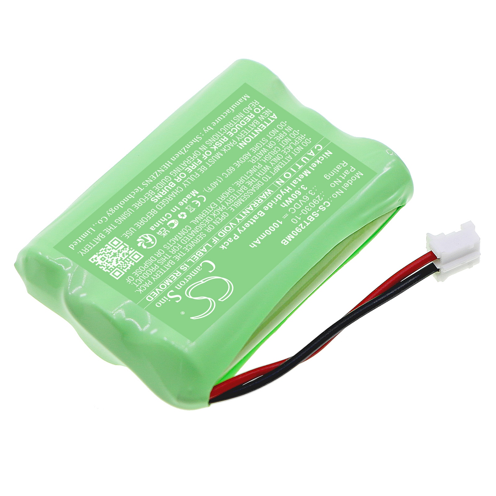 Batteri til BabyPhone for Summer Infant Baby Monitor, 29000, 29000A og andre.