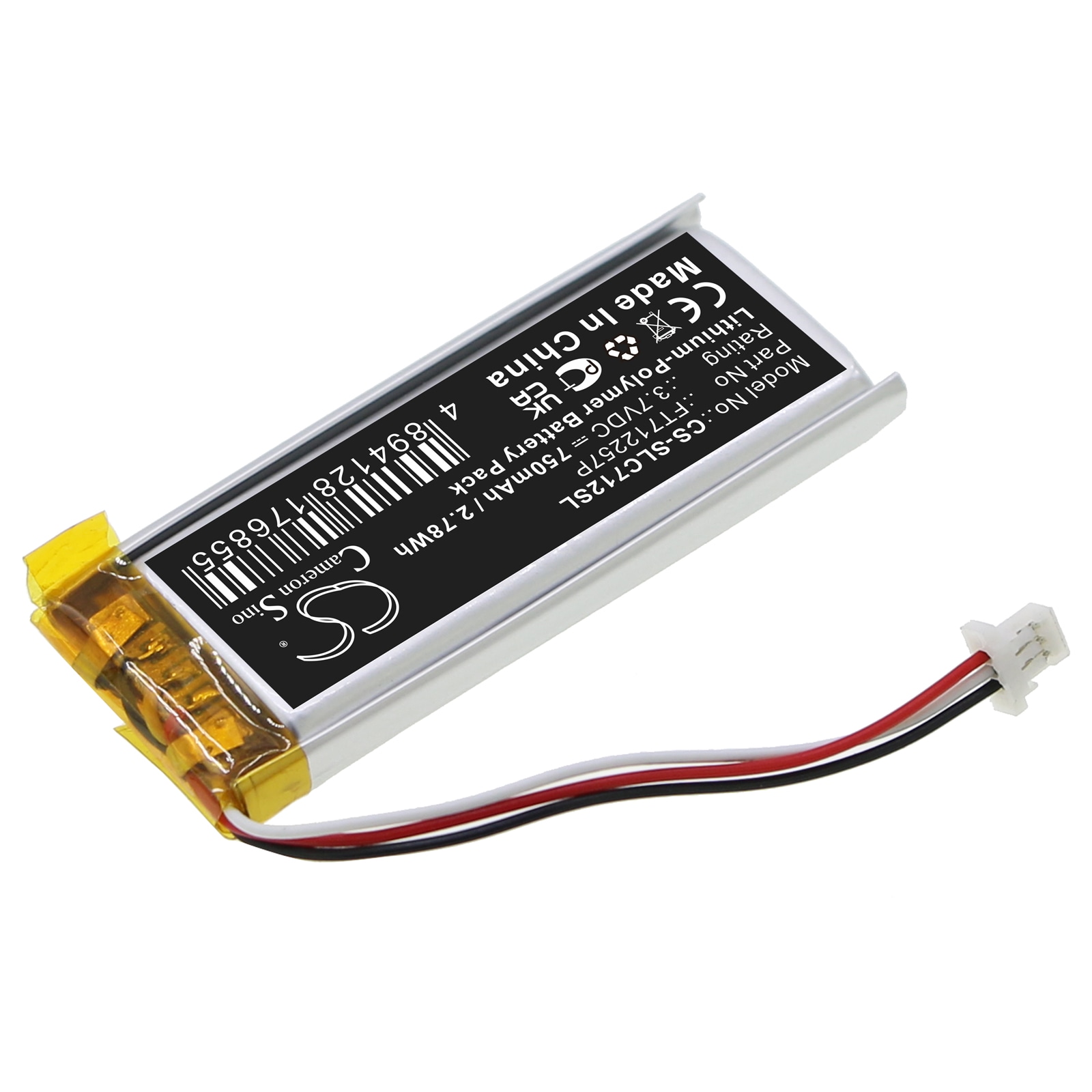 Batteri til spillkonsoll for SteelSeries Nimbus Controller, Stratus Duo, Nimbus+
