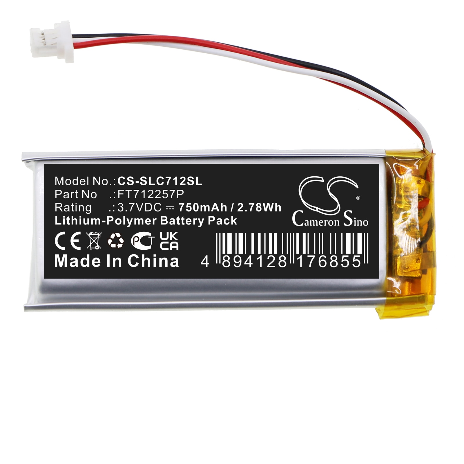 Batteri til spillkonsoll for SteelSeries Nimbus Controller, Stratus Duo, Nimbus+