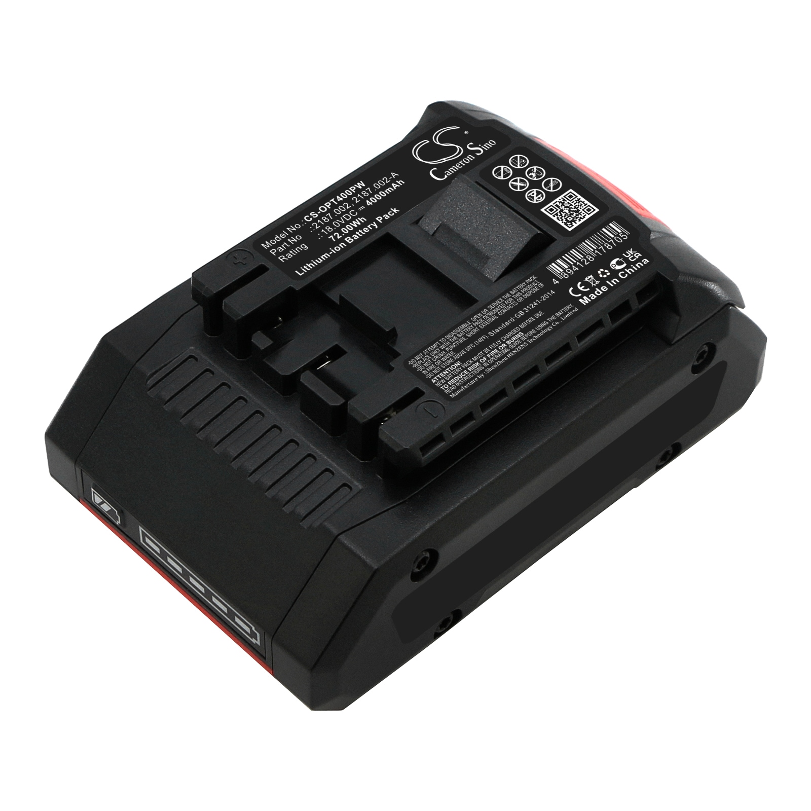 Batteri til verktøy for stropping for Signode BXT2-19, BXT3-19