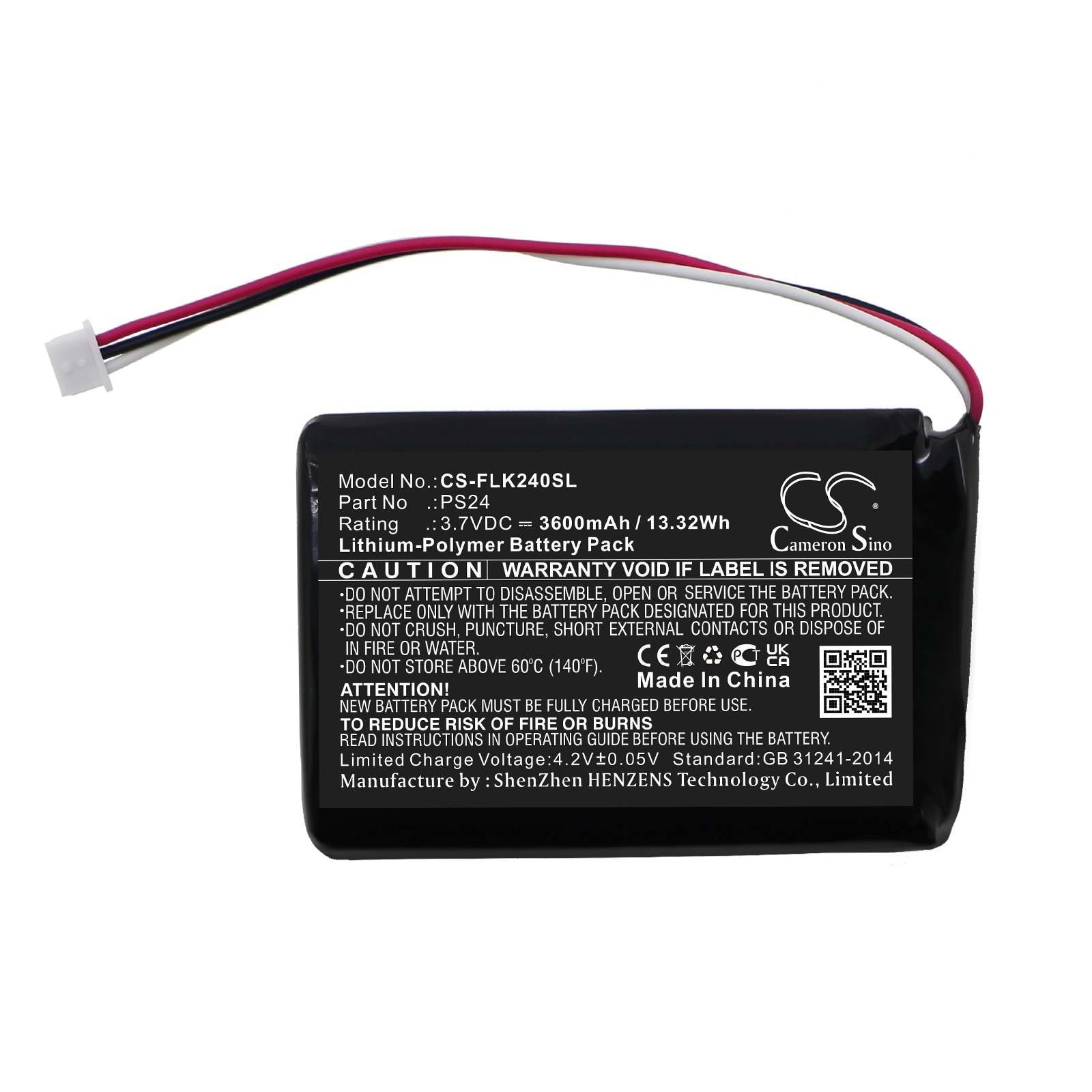 Batteri til termisk kamera for FLIR Scout 240