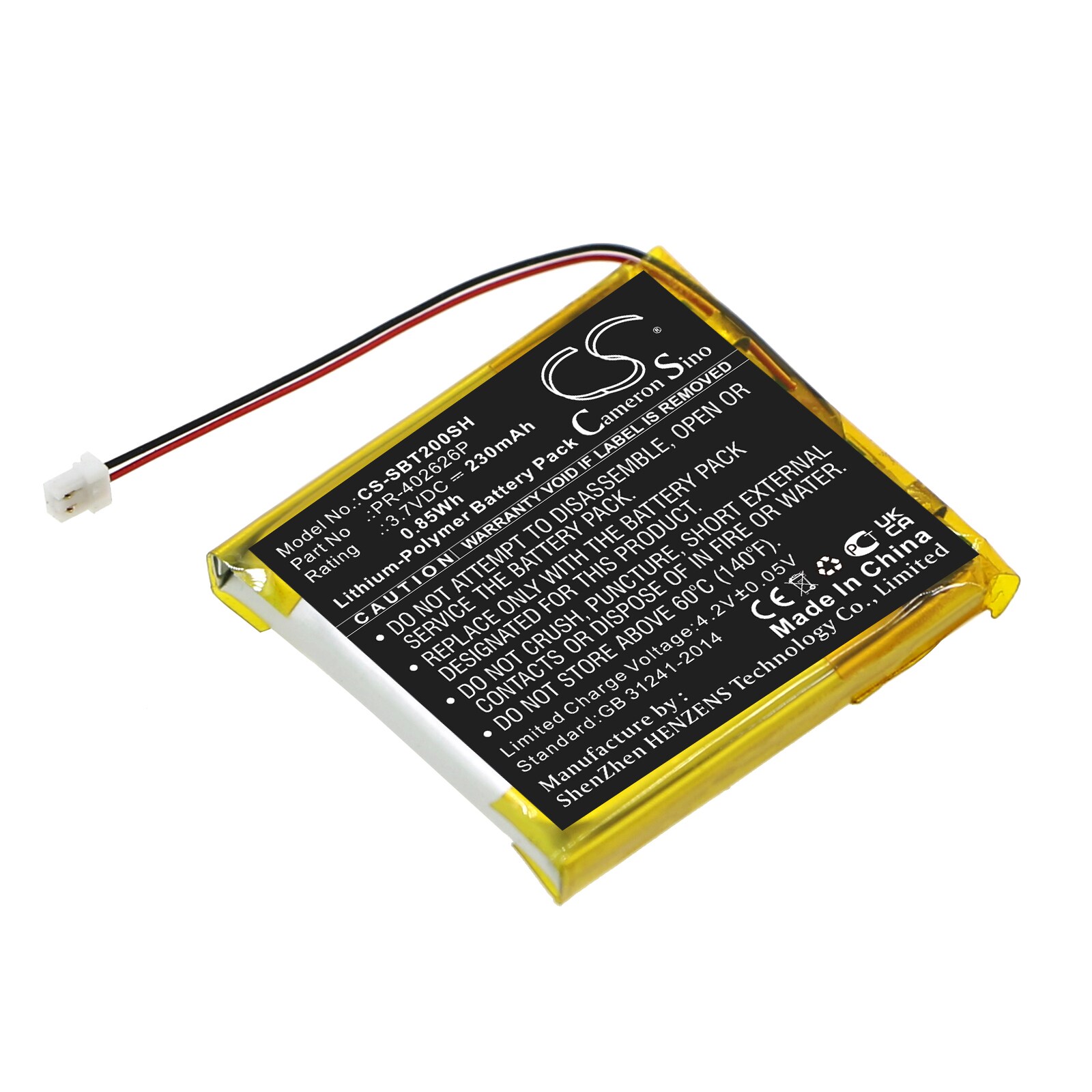 Batteri til smartklokke for Suunto Spartan Trainer, Spartan Trainer Wrist HR