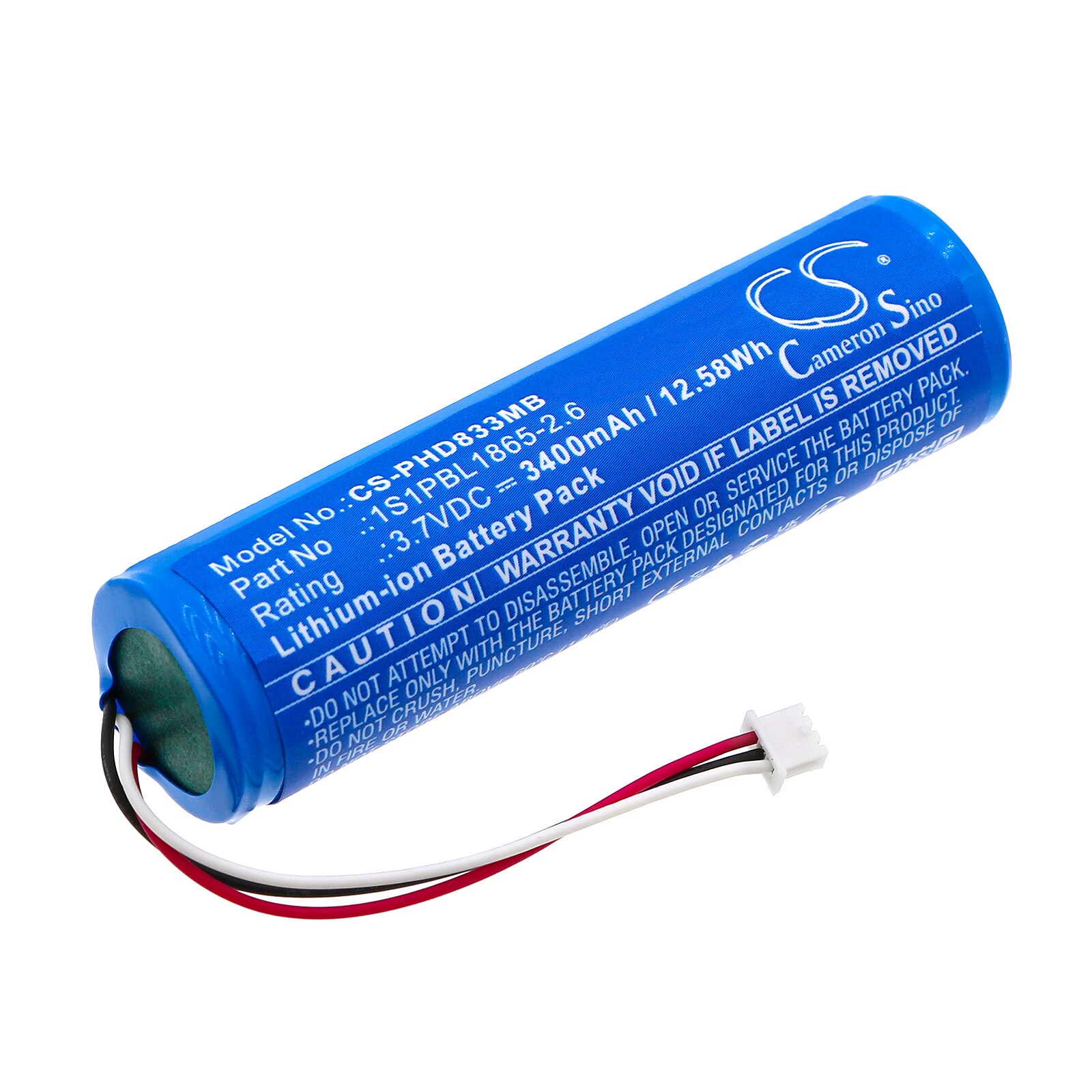 Batteri til BabyPhone for Philips Avent SCD833, Avent SCD833/26, Avent SCD835 og andre.