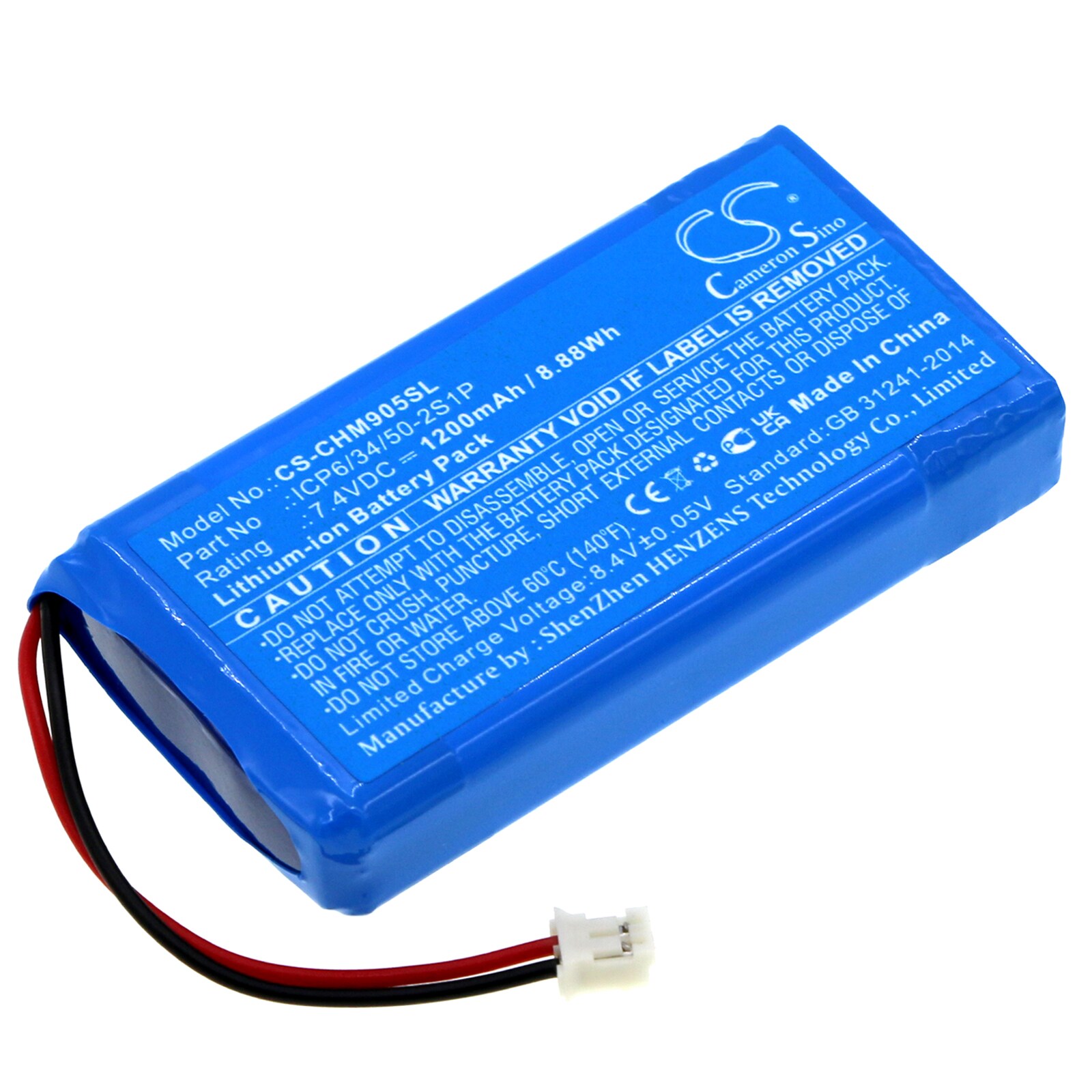 Batteri til Chord MOJO hodetelefonforsterker