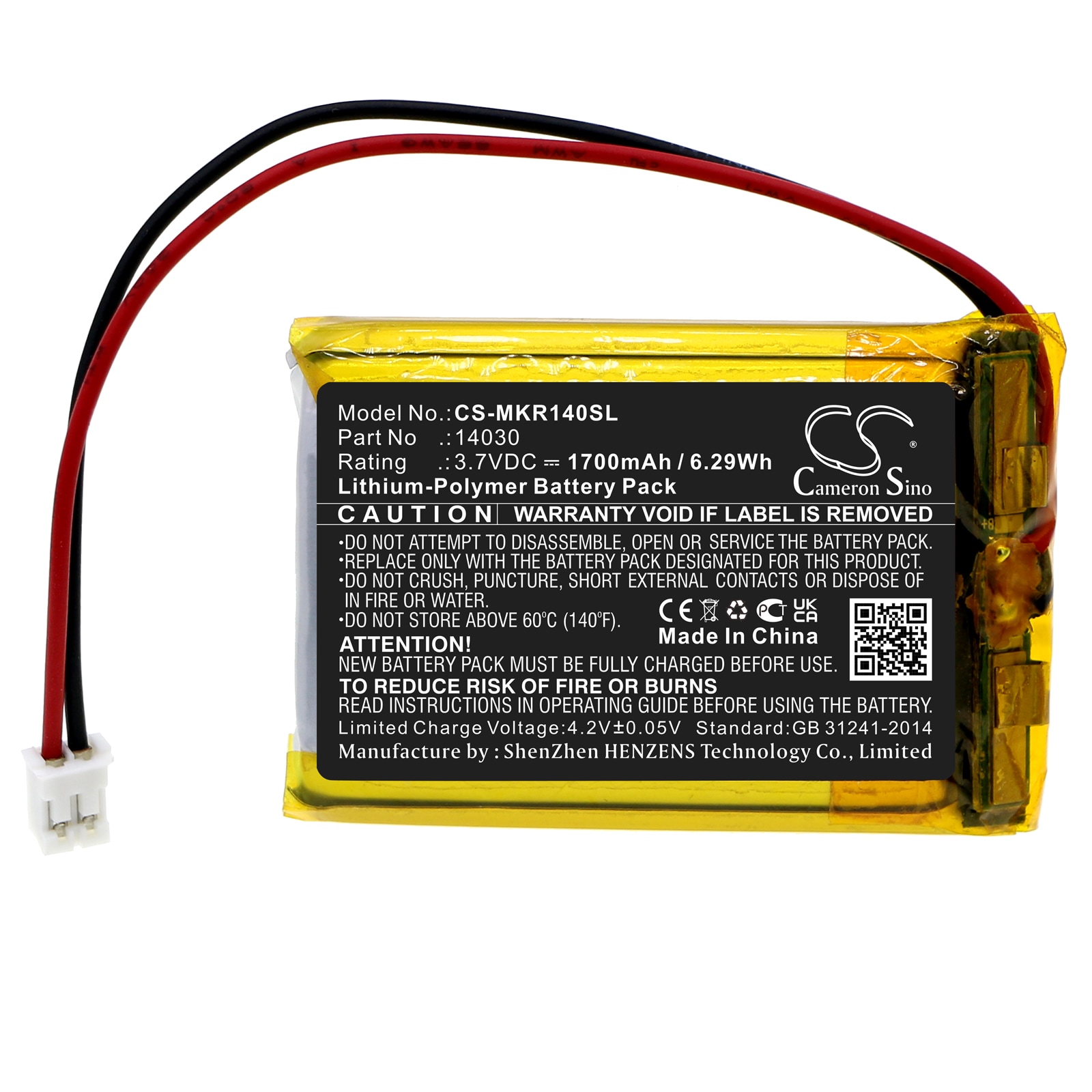 Batteri for programmerbare roboter for LEGO Arduino-robot