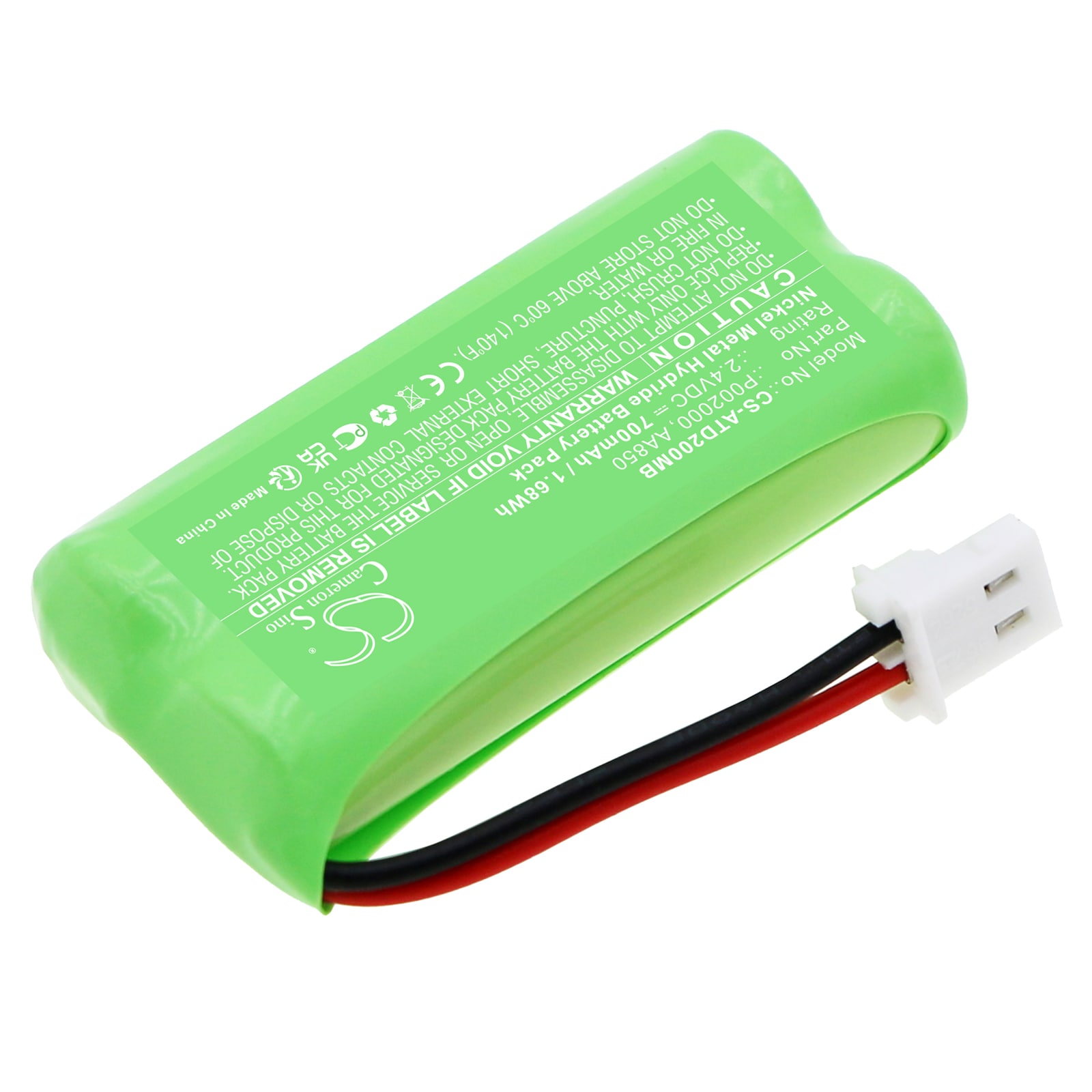 Batteri til BabyPhone for Alecto DBX-20