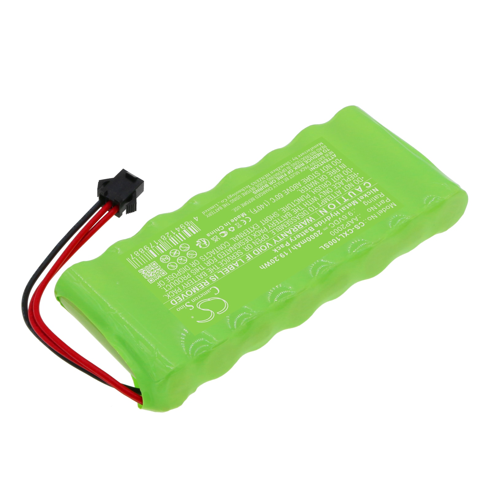 Batteri til stemplingsur for Compumatic XL1000, XL1000e