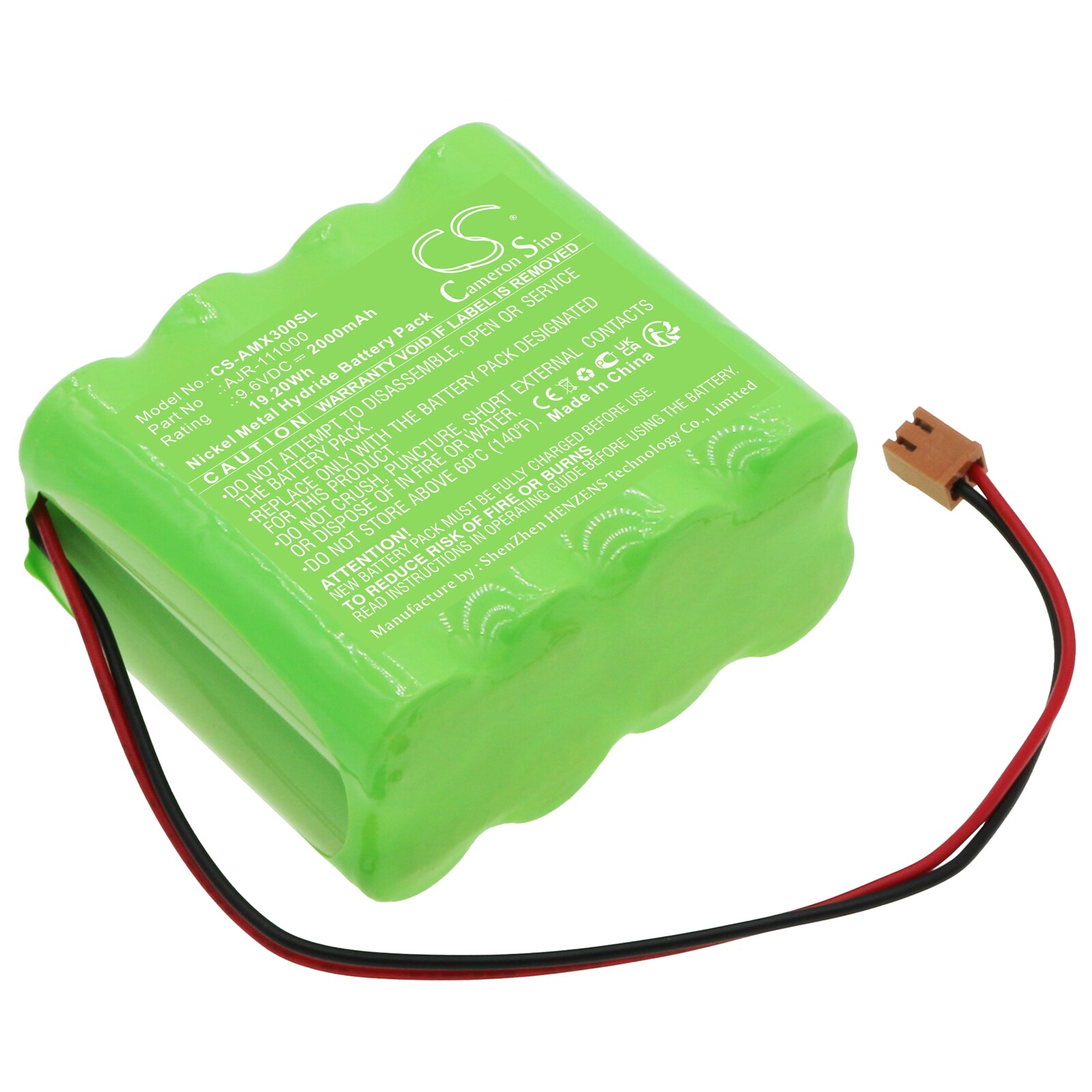 Batteri til Time Clock for Amano PIX3000, PIX3000xN, TS-3000i Web TimeSync og andre.