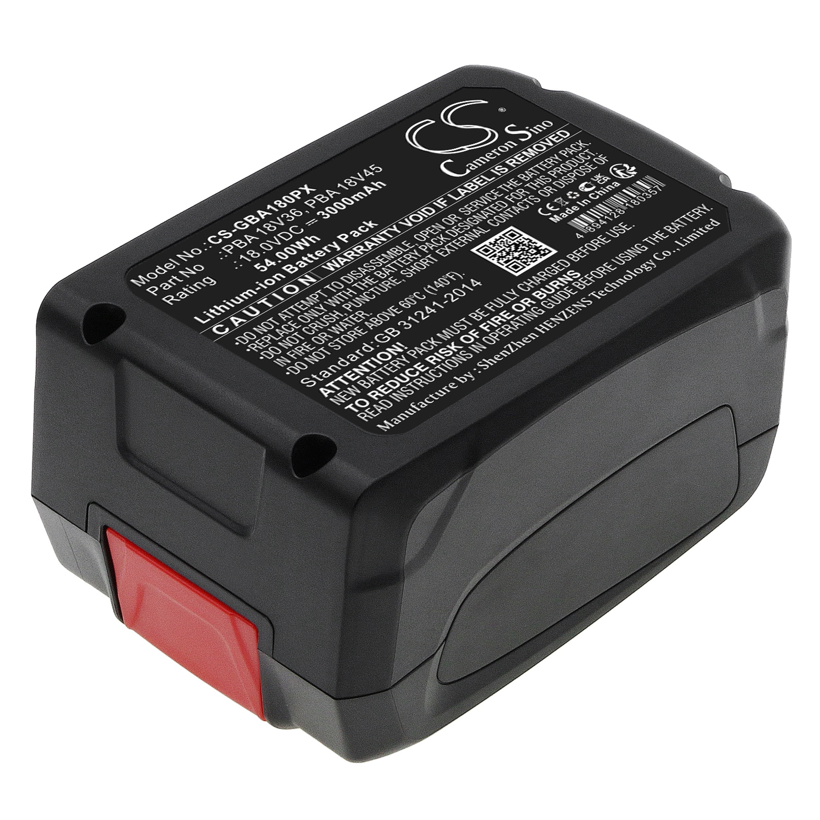 Batteri for hageredskaper for Gardena PowerMax 32/36V, PowerMax 32/36V P4A solo og andre.