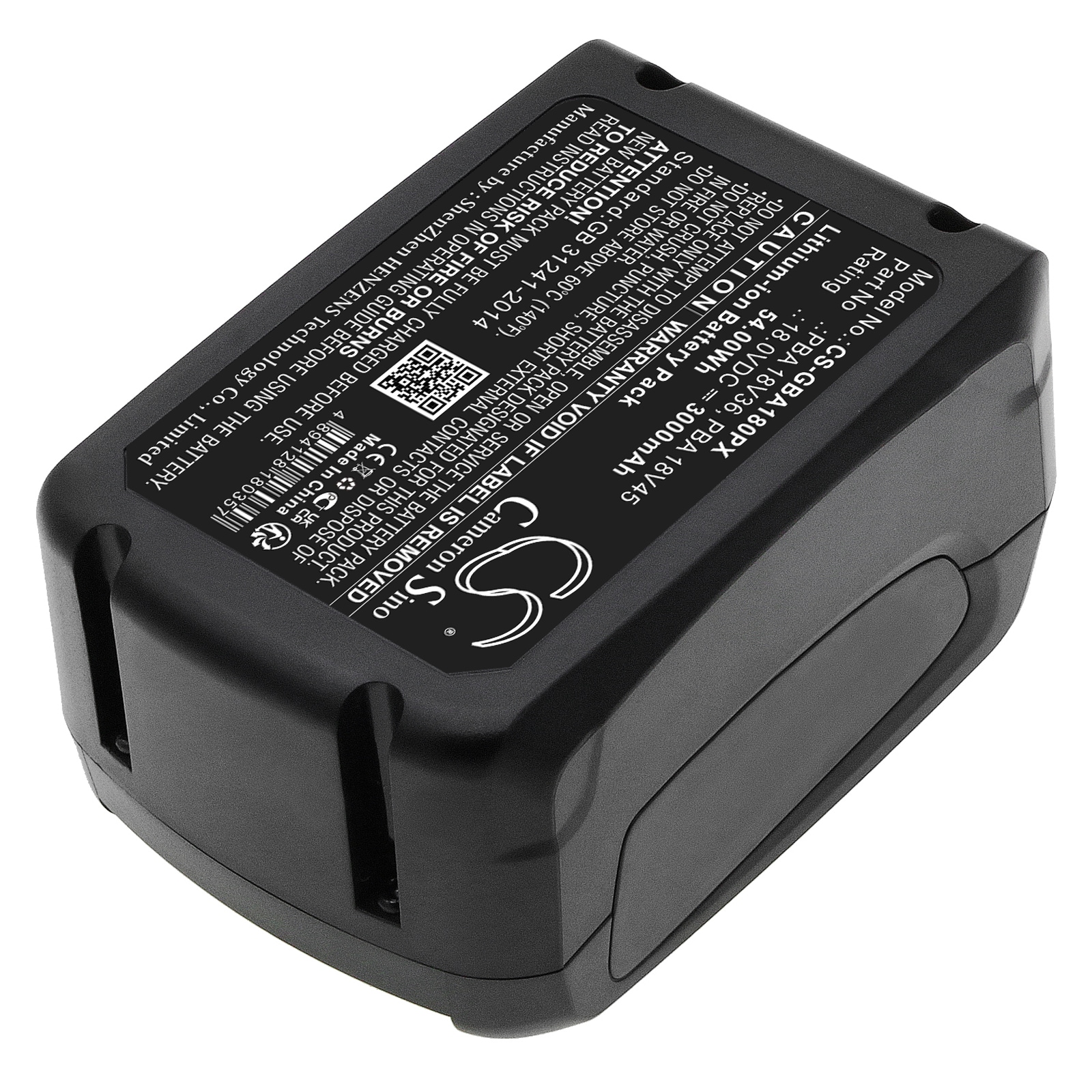Batteri for hageredskaper for Gardena PowerMax 32/36V, PowerMax 32/36V P4A solo og andre.