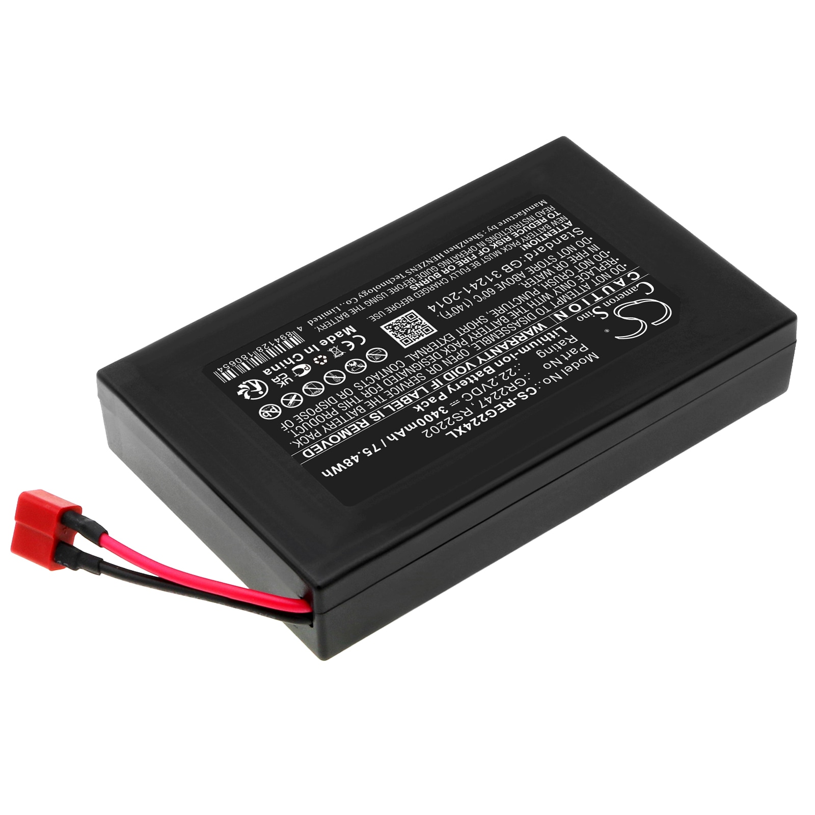 Batteri for elektrisk sparkesykkel til Razor RipStik elektrisk sparkesykkel med hjulbrett