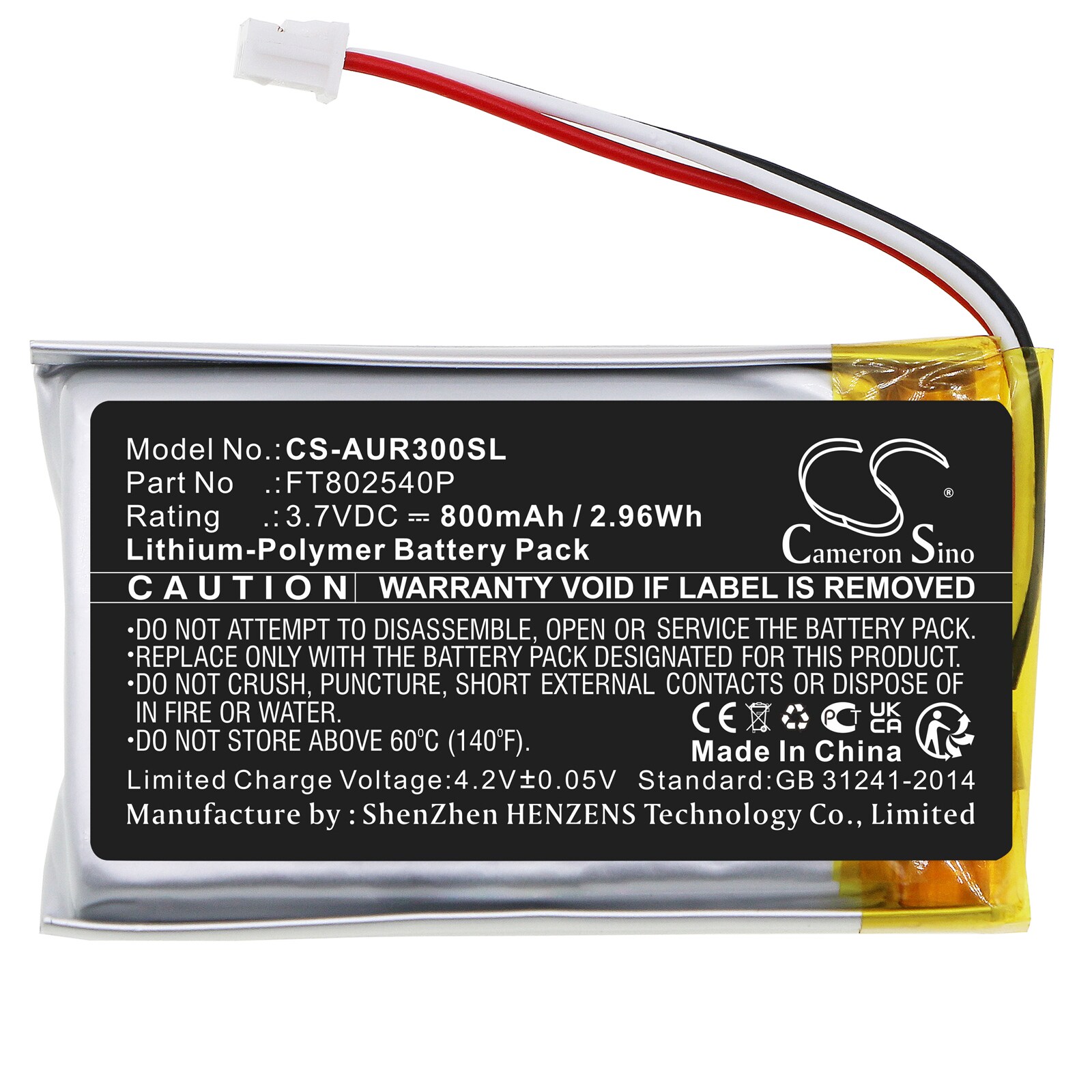 Batteri for tastatur, mus for ASUS ROG Chakram