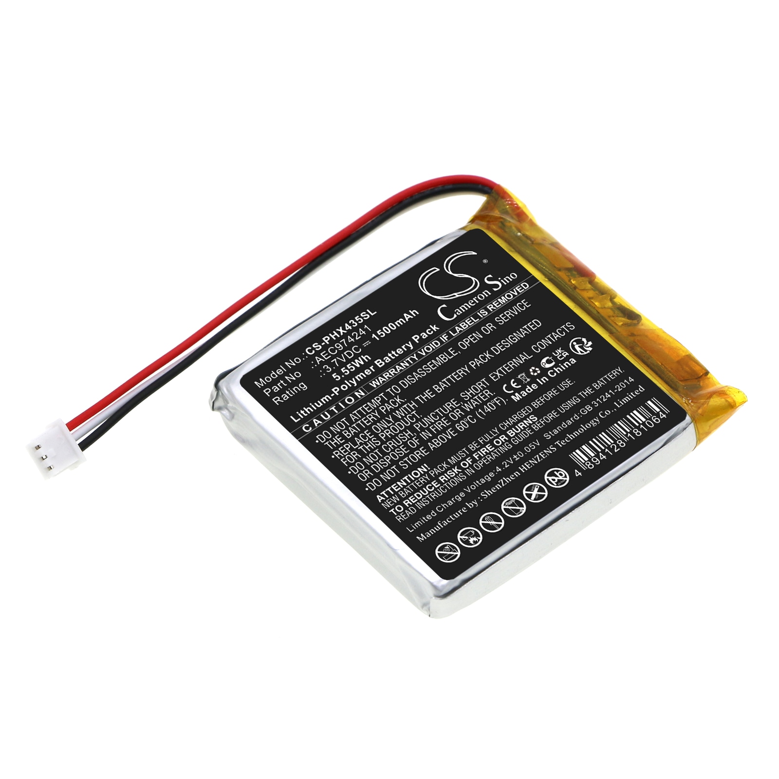 Batteri for projektor for Philips PPX4350