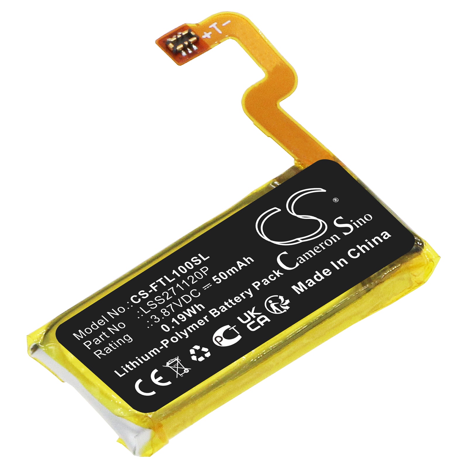 Batteri til smartklokke for Fitbit Luxe