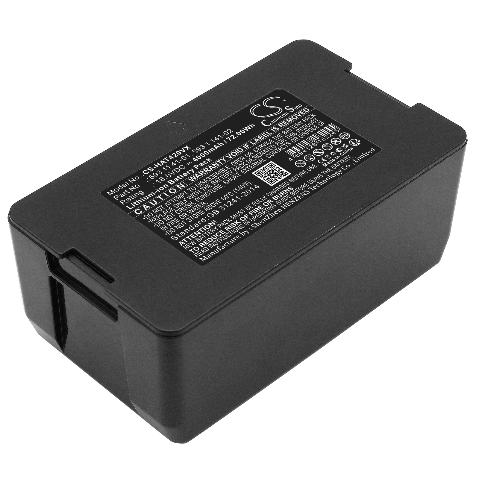 Batteri til gressklippere for Husqvarna Automower 320 2013, Automower 320 2014 og andre
