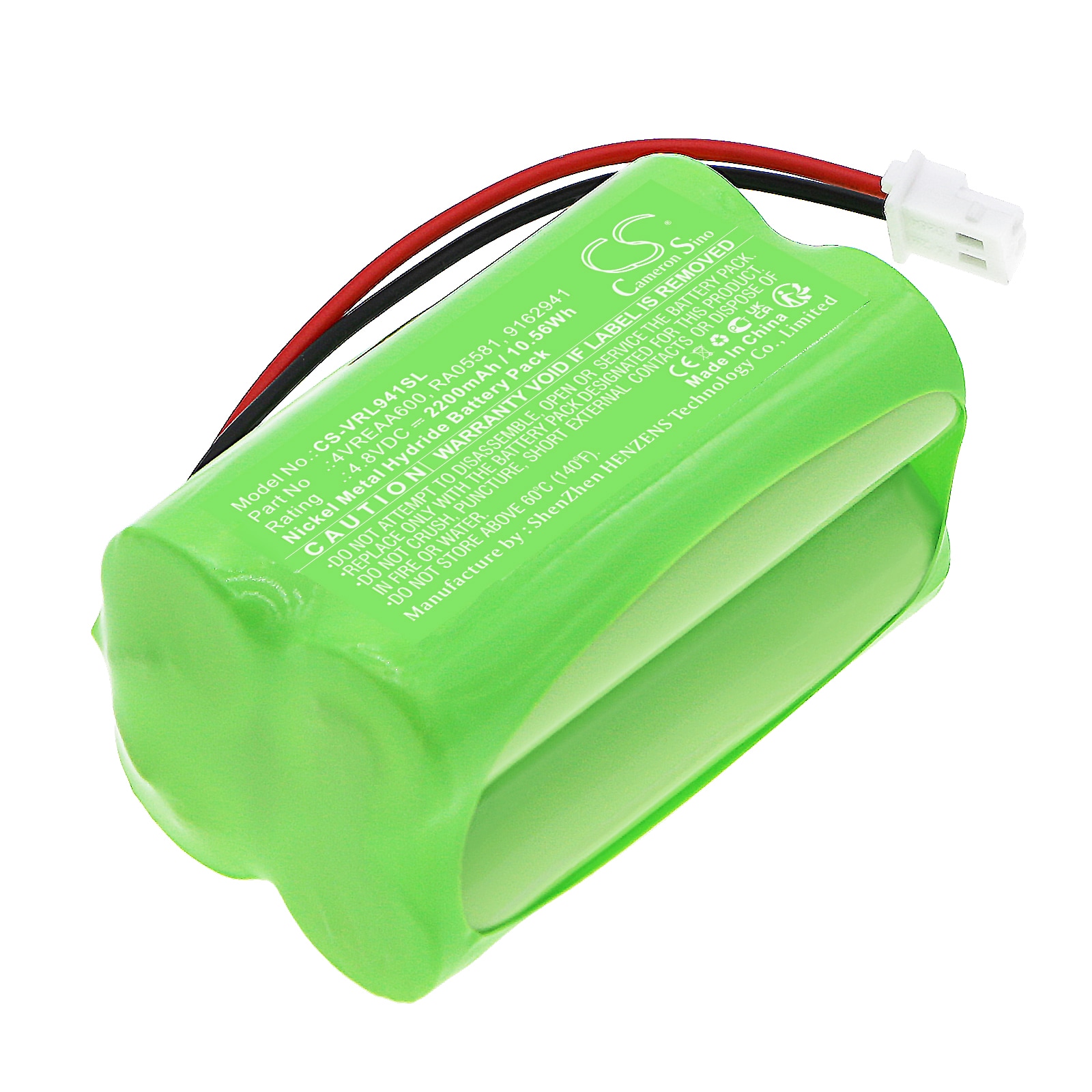 Batteri til sirenealarm for VOLVO C70, V70, S70