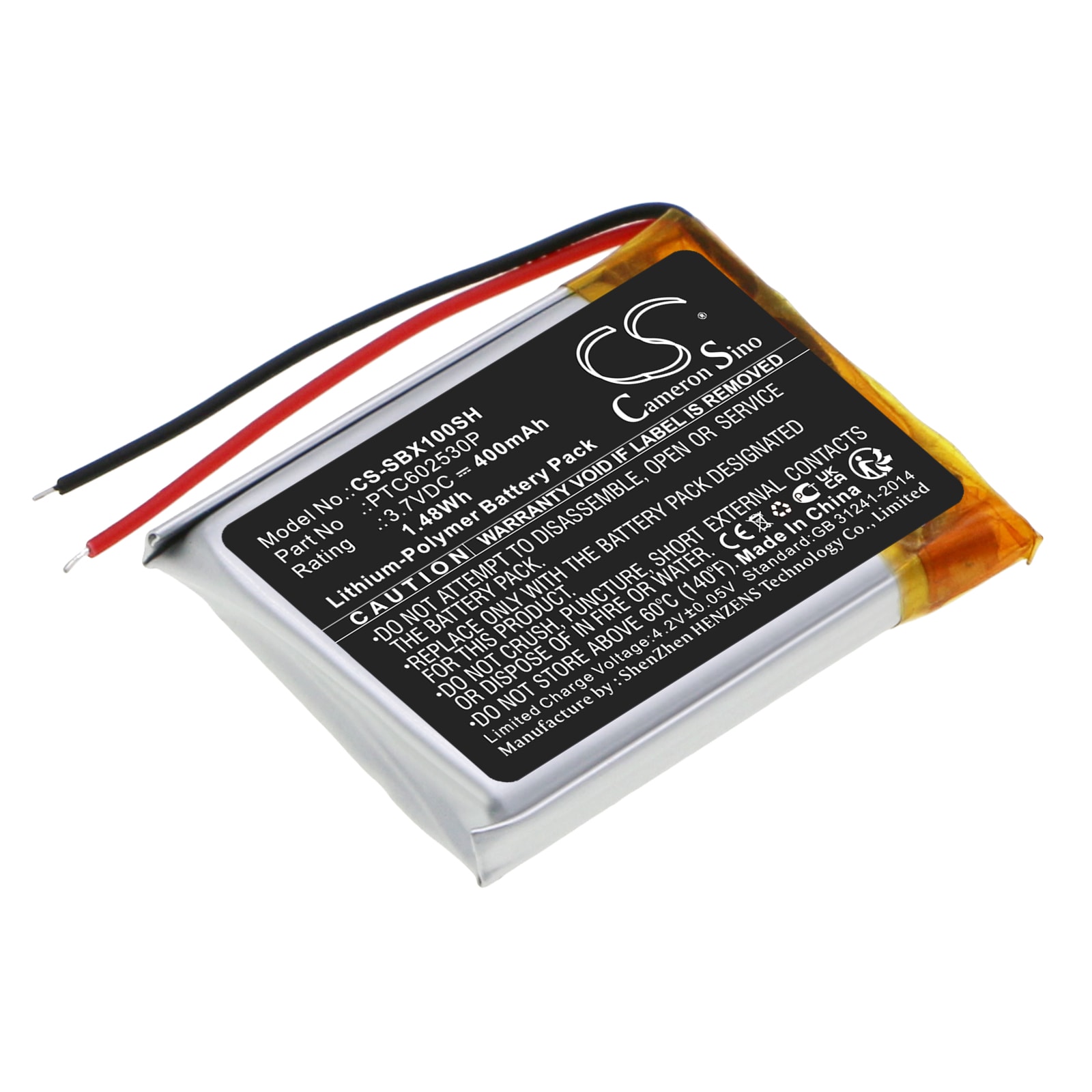 Batteri til smartklokke for Suunto X10 GPS-klokke, X10 MILITARY GPS-klokke