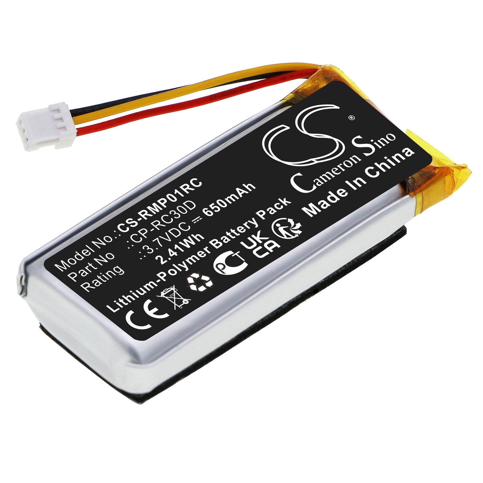 Batteri for tastatur, mus for RAZER NAGA PRO, RZ01-03420, RZ01-034200100 og andre.
