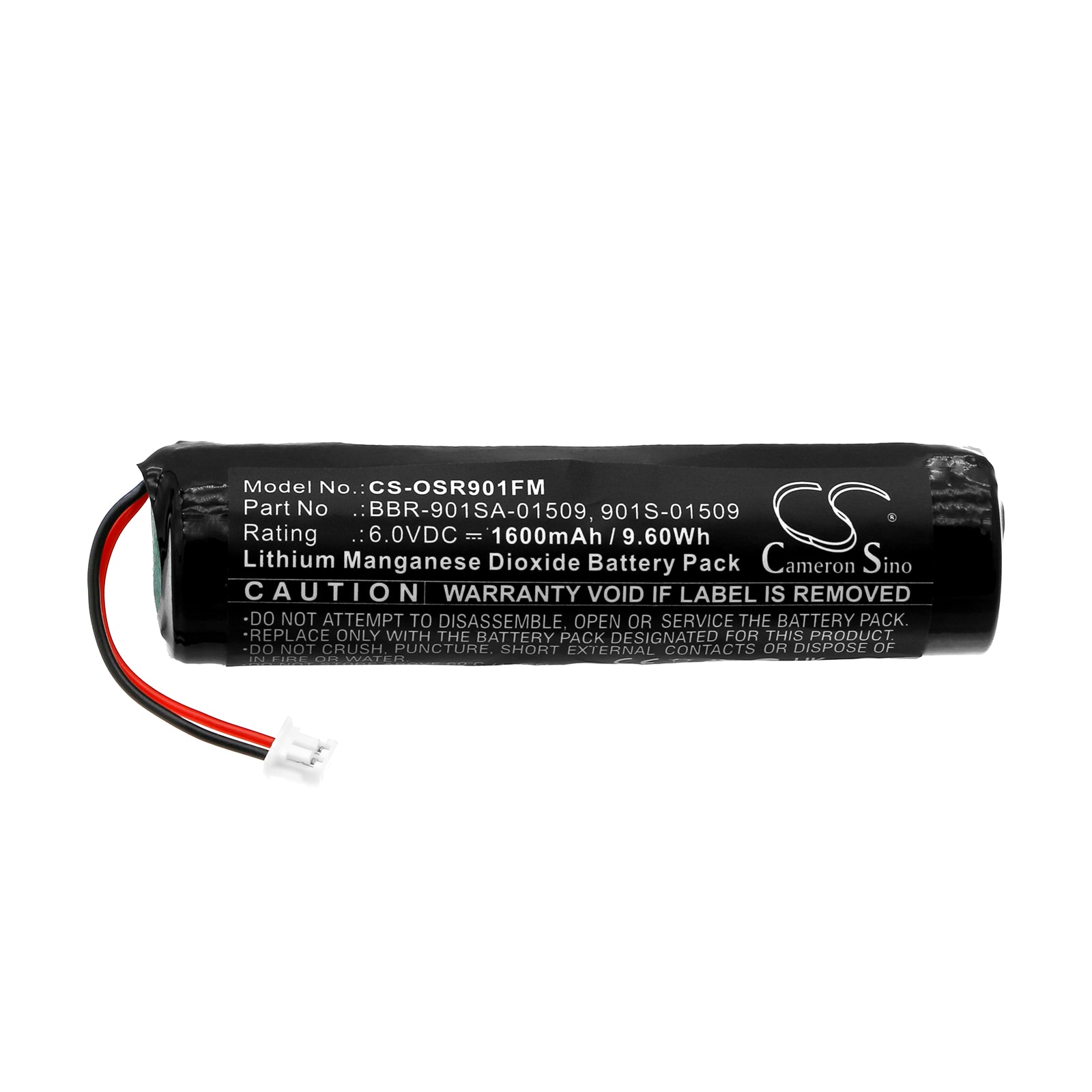 Batteri til Ocean Signal rescueME MOB1 – 1600 mAh Kompatibelt Erstatningsbatteri i Originalkvalitet