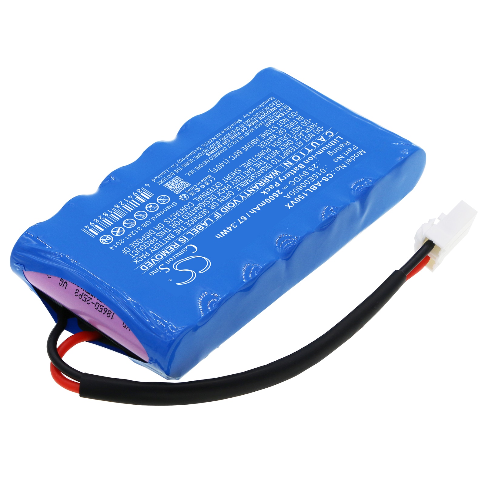Batteri til gressklippere for Wiper Wiper Premium i70, Premium i70 700 m² Bluetooth etc.