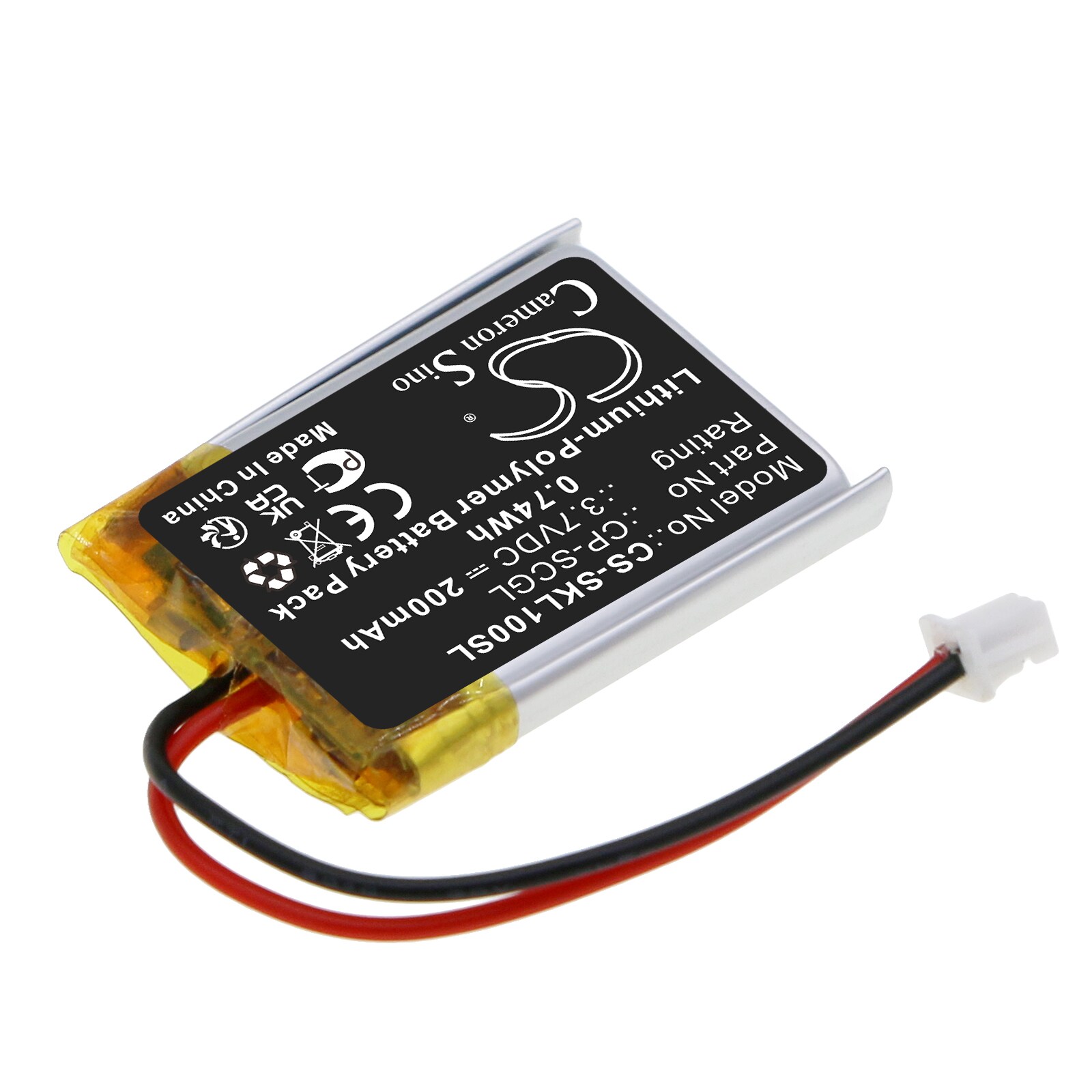Batteri til smartklokke for SkyCaddie Golf LINX