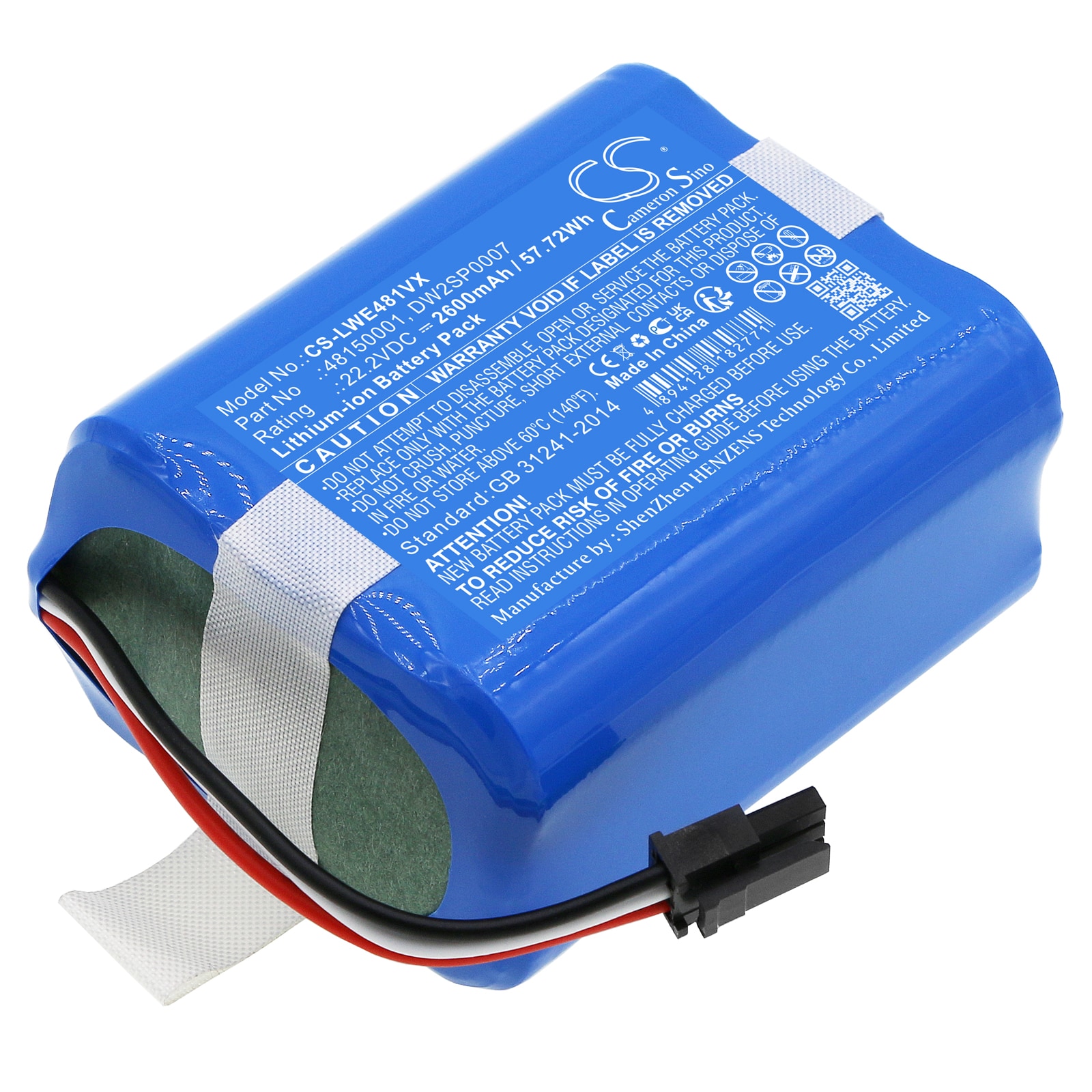 Batteri til Lawn Expert robotgressklipper