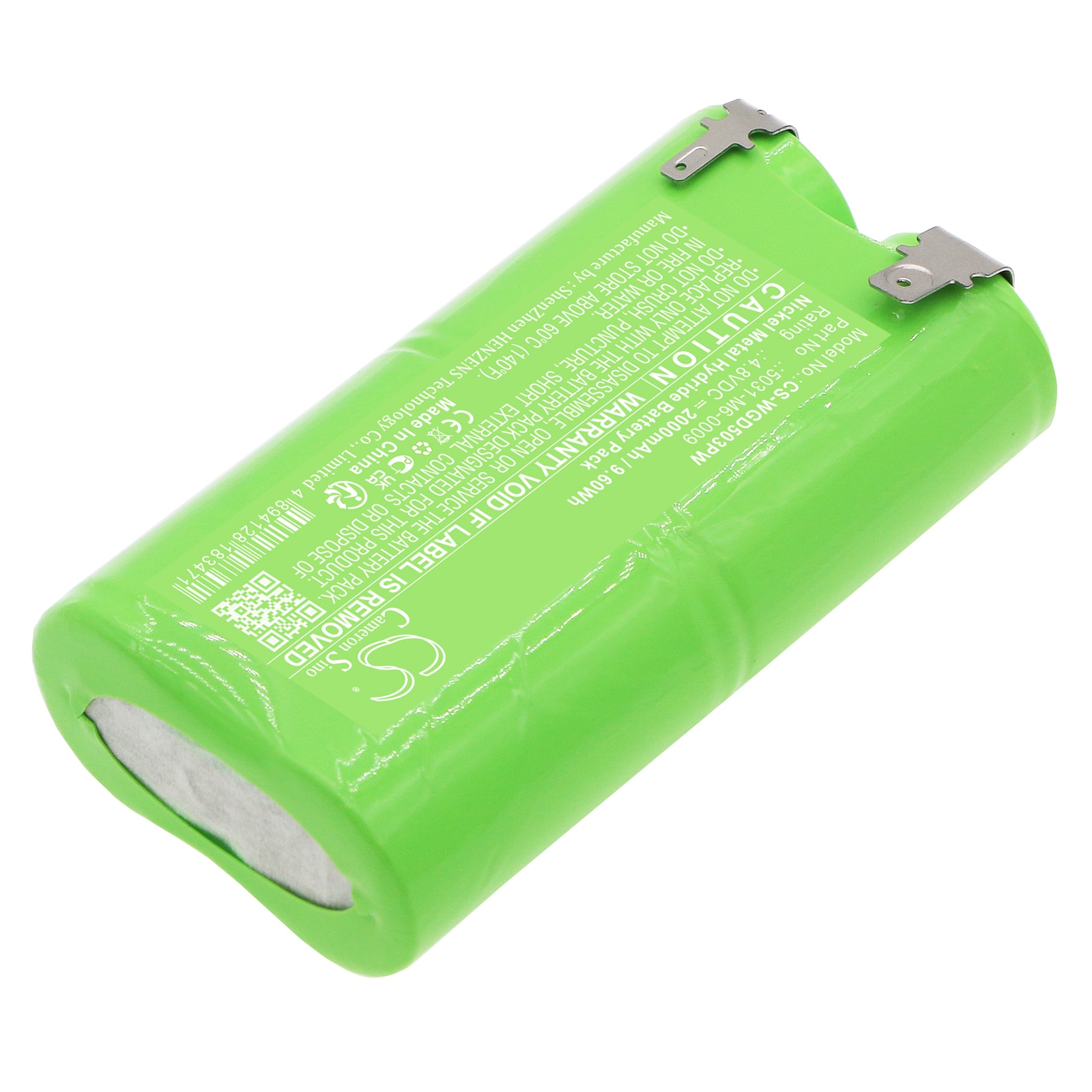 Batteri for hageredskaper for WOLF Garten 7085916, Accu 80