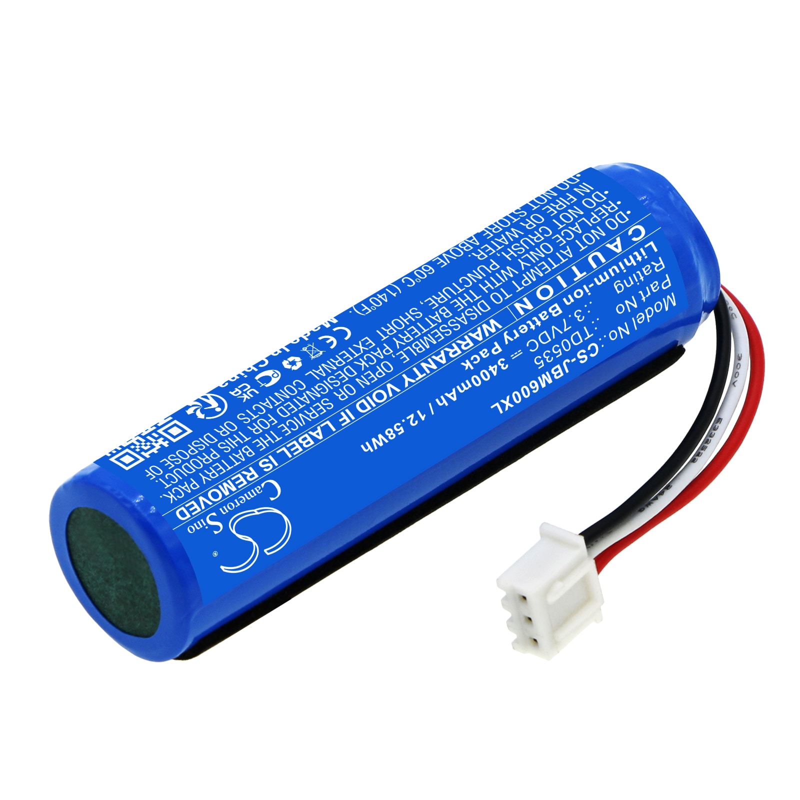 Batteri til mikrofon for JBL KMC 600