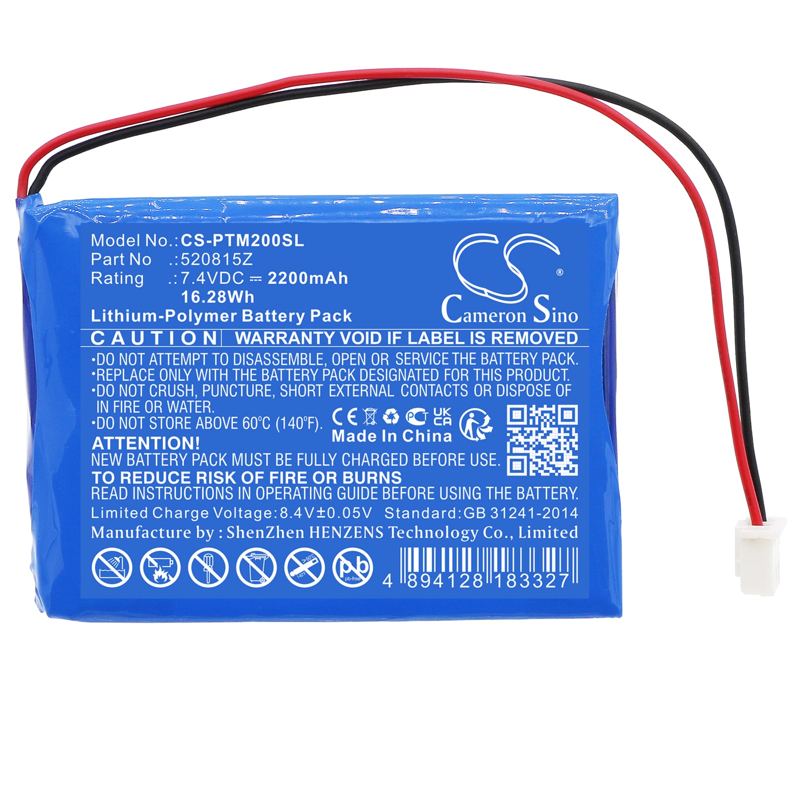 Smart Home-batteri for Pentair Mobiltouch 2, IntelliTouch(R) kontrollsystem