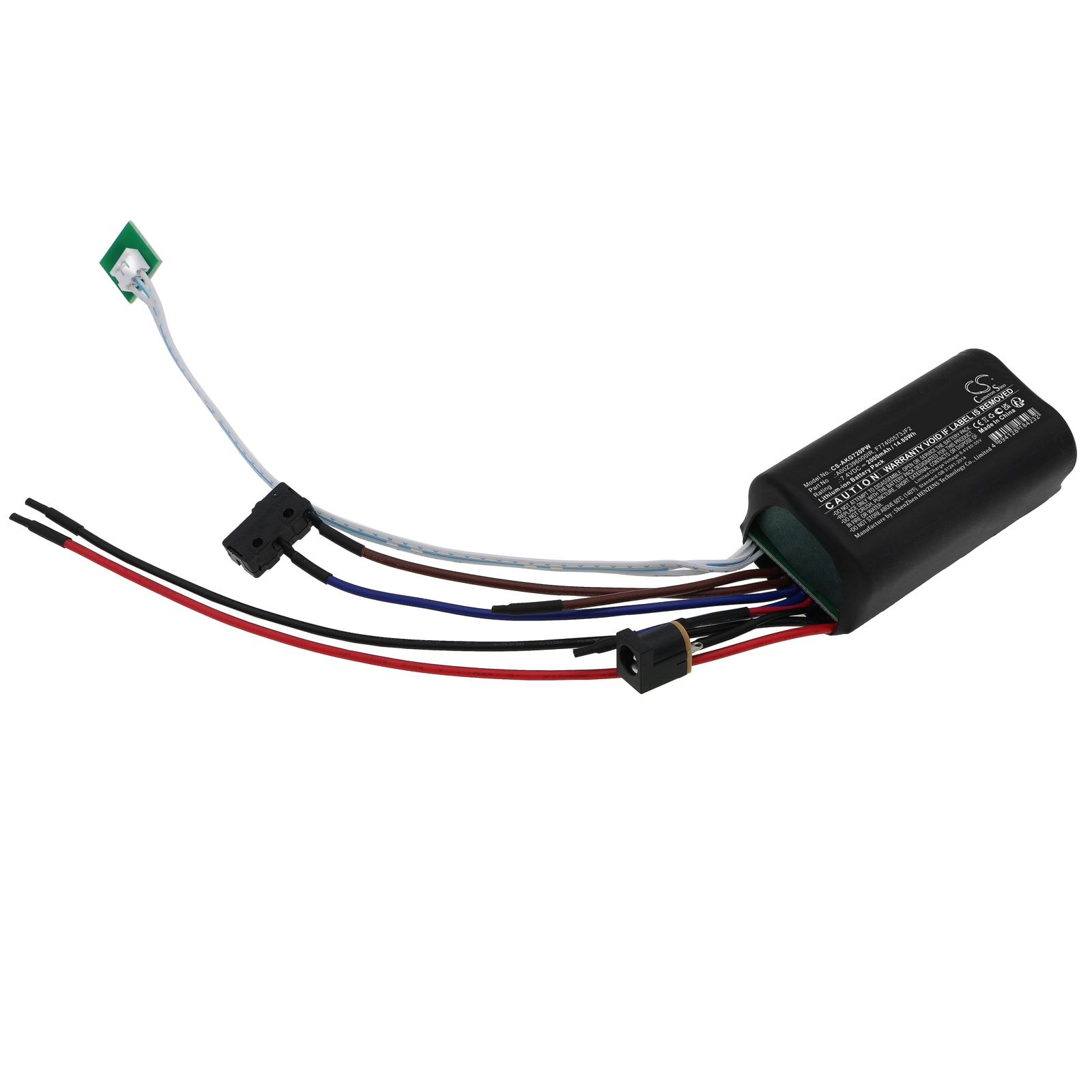 Batteri for hageredskaper til AL-KO Multicutter GS 7.2 Li, 113 371, Grass etc.