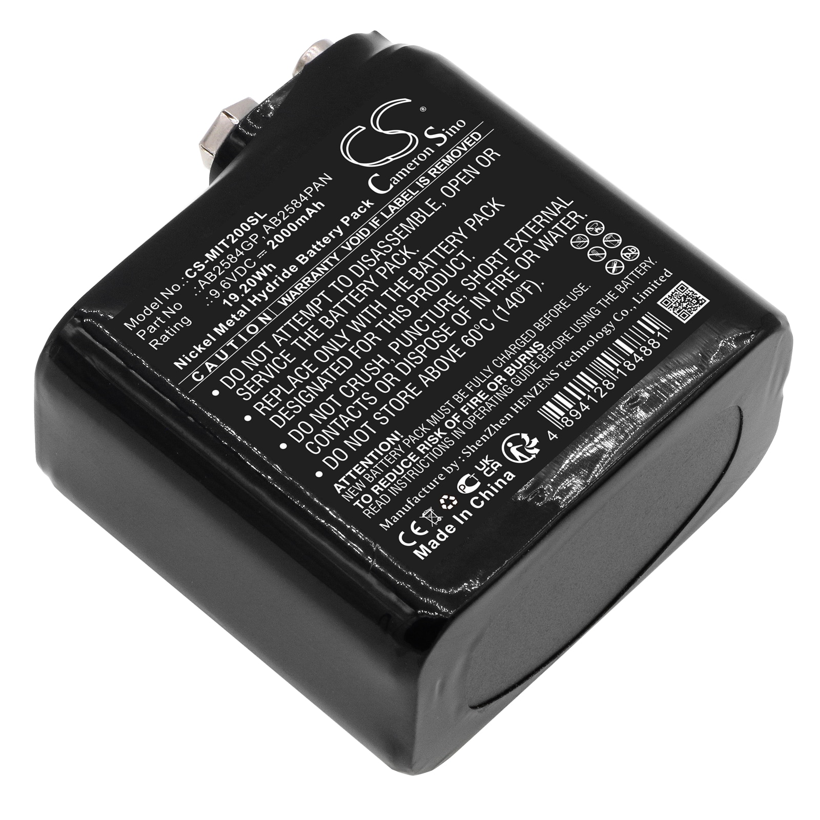 Smart Home-batteri for Megger tidsdomene-reflektometer TDR2000/2P, TDR2000-C