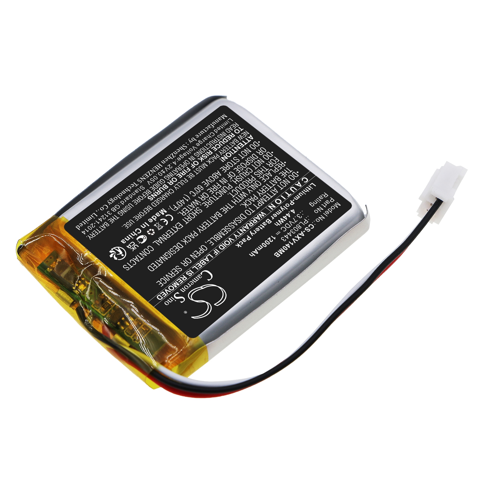 Batteri til BabyPhone for Axvue Video Monitor 140