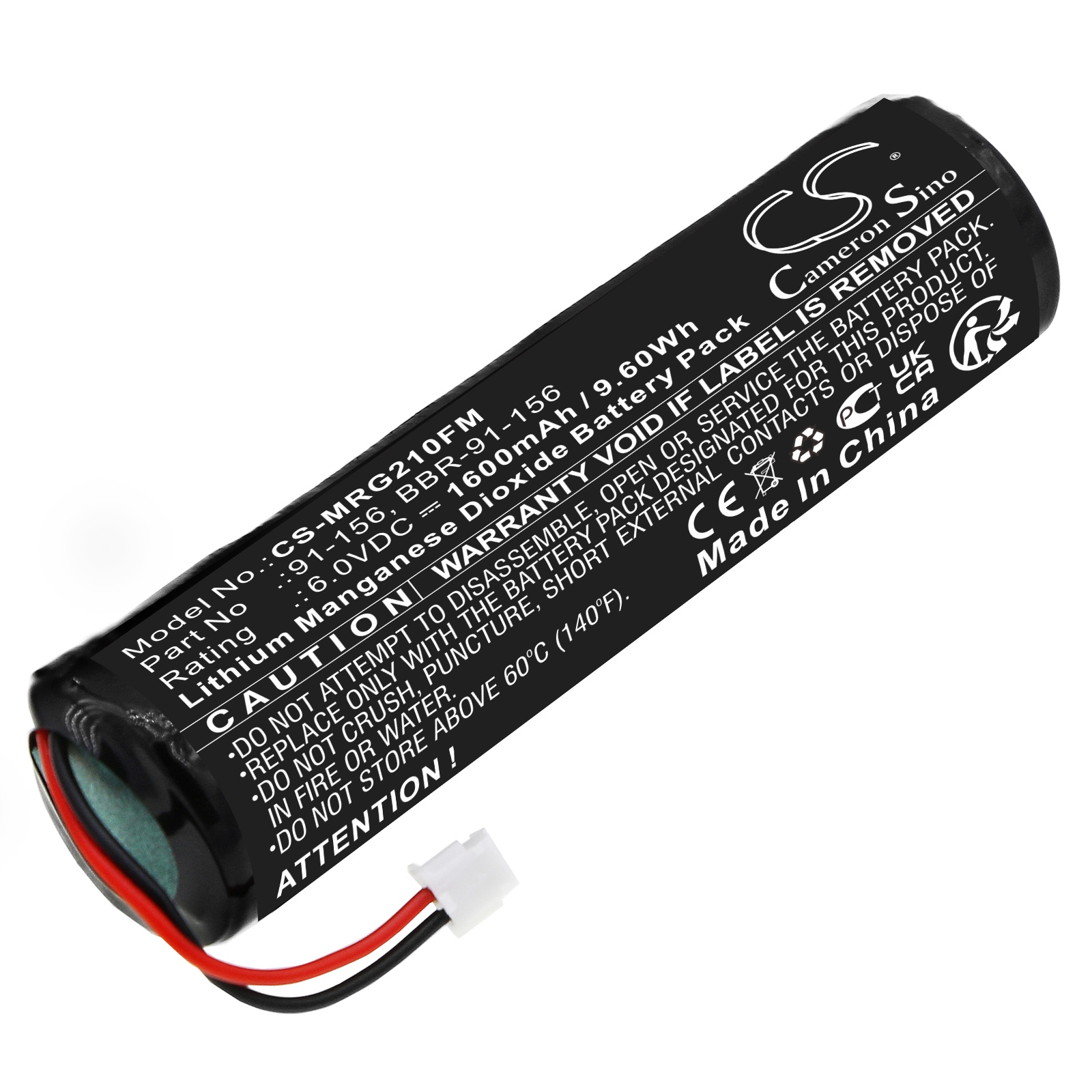 Batteri for sjøsikkerhet og flytende utstyr til Kannad Marine SafeLink AIS SART