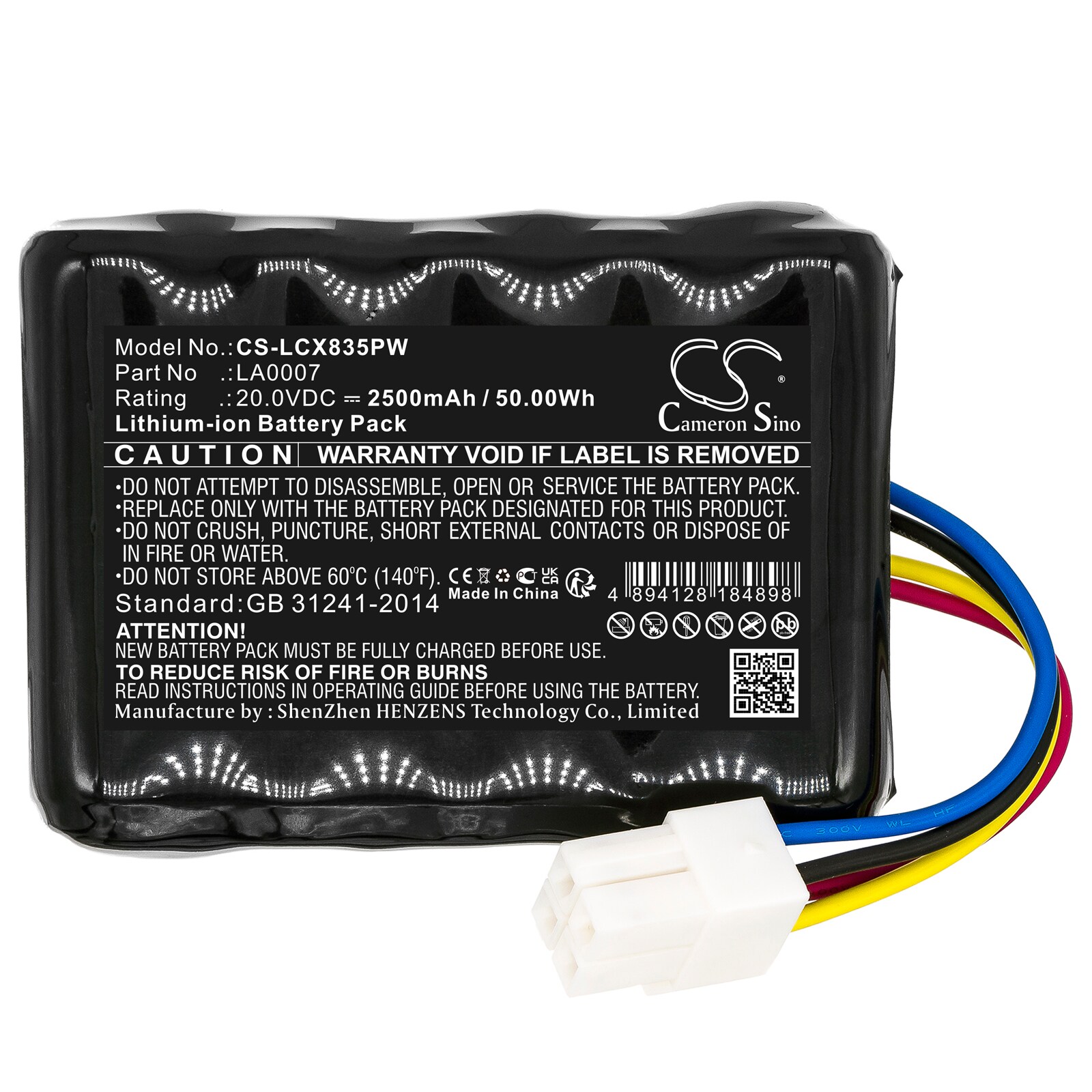 Batteri 2500 mAh for Landxcape Robotgressklipper – 20V Li-ion
