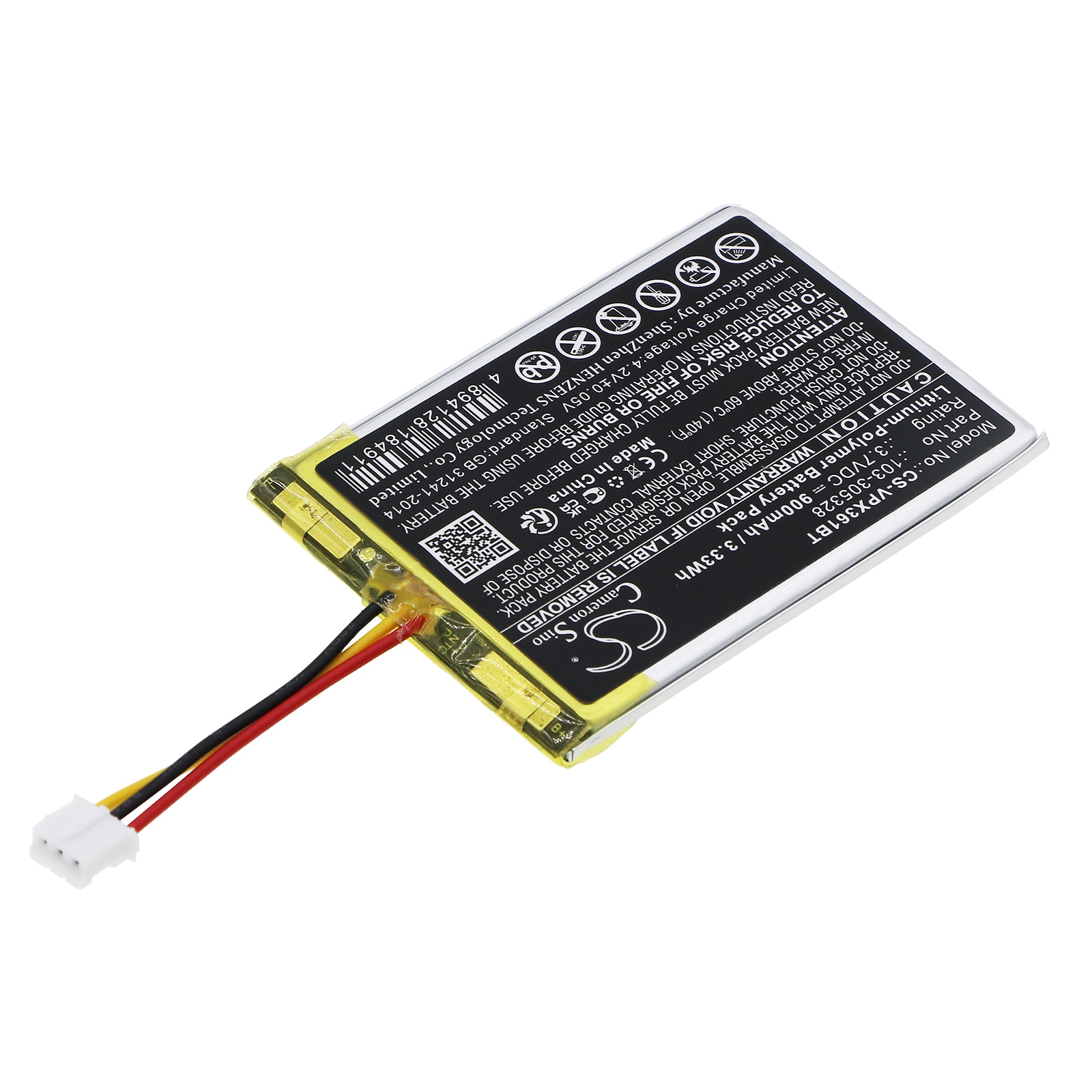 Batteri til Smart Home for Visonic PowerMaster 360, PowerMaster 360-pg2