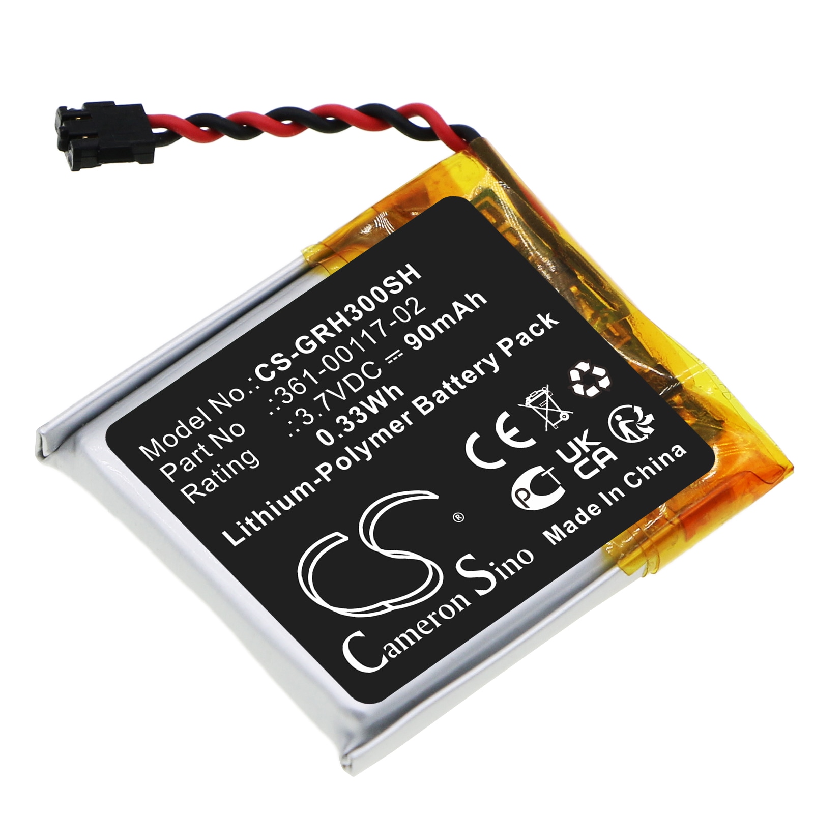 Batteri til smartklokke for Garmin Forerunner 30