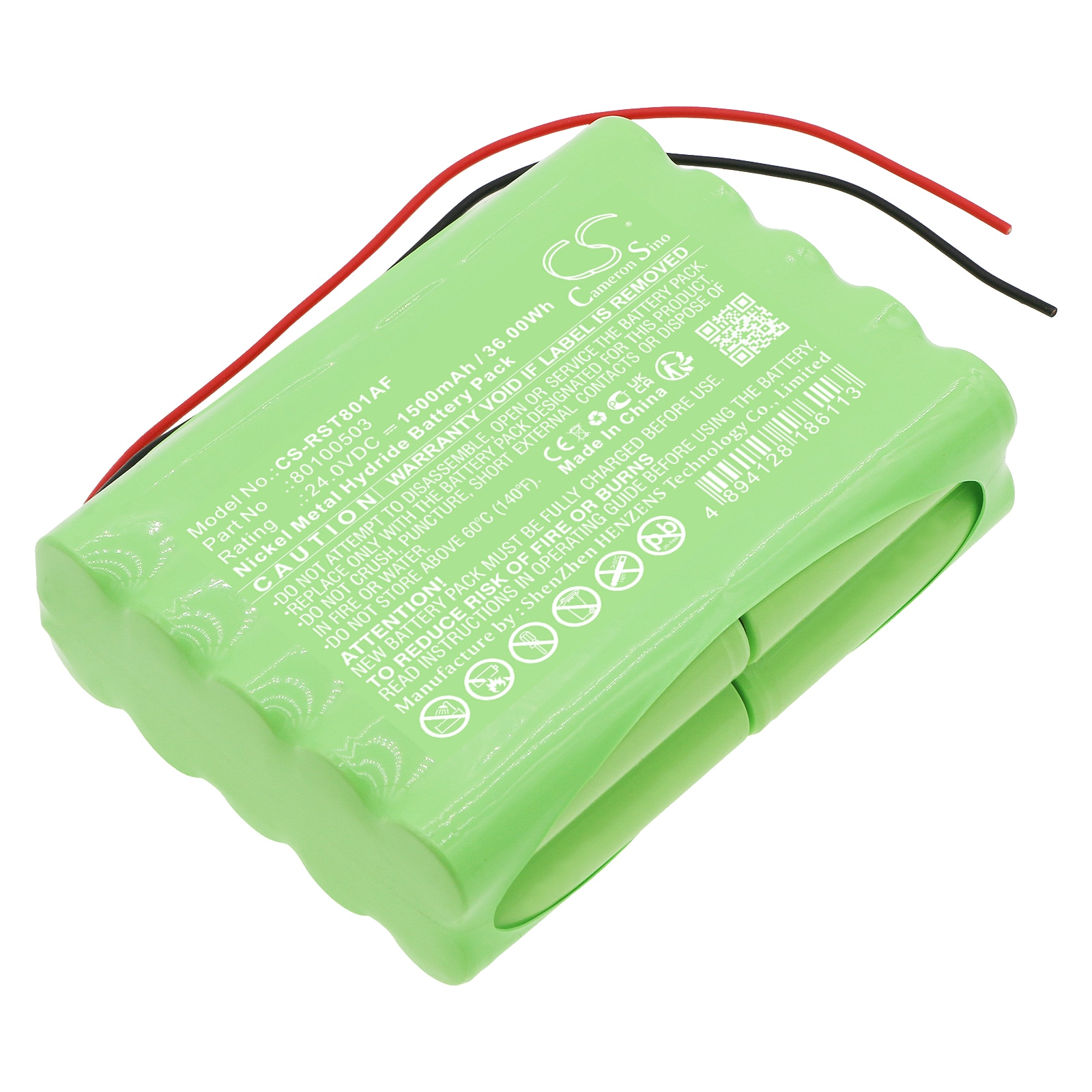 Batteri for automatiske dører for Record 80100503