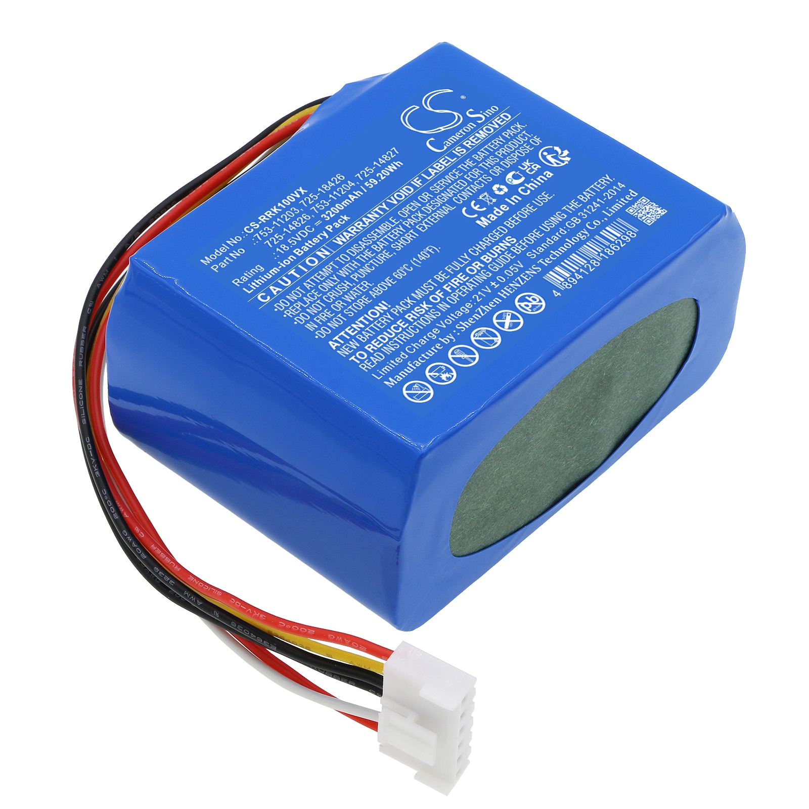 Batteri til gressklippere for CubCadet XR5 1000, XR5 2000, XR5 1000 2021
