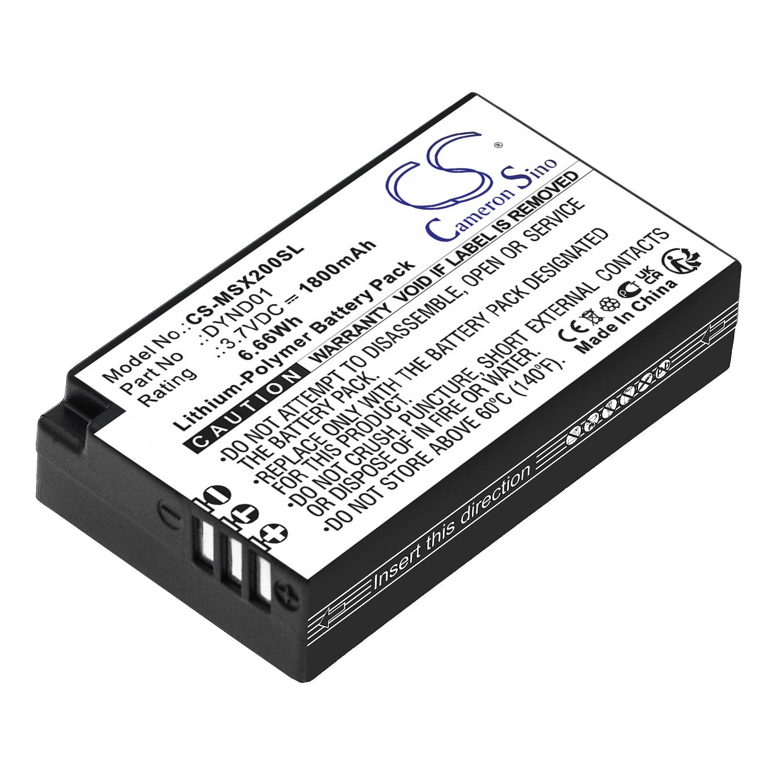Spillkonsollbatteri for Microsoft Xbox Elite Series 2 (modell 1797)