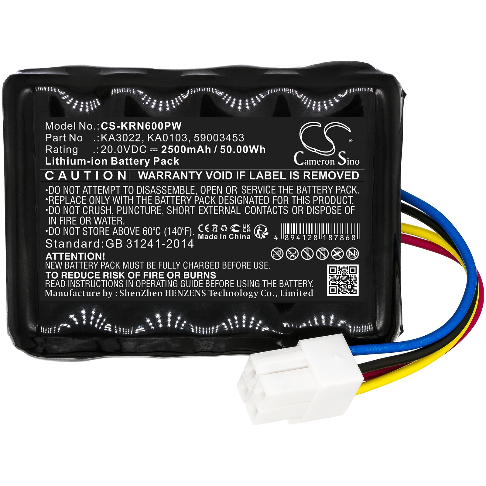 Batteri til gressklippere for Kress Mission Nano 600KR101E, Mission og andre