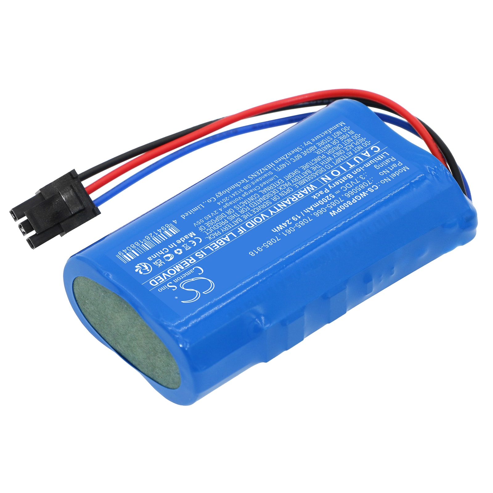 Batteri for hageredskaper for WOLF Garten MTD5031-M6-0016 og andre