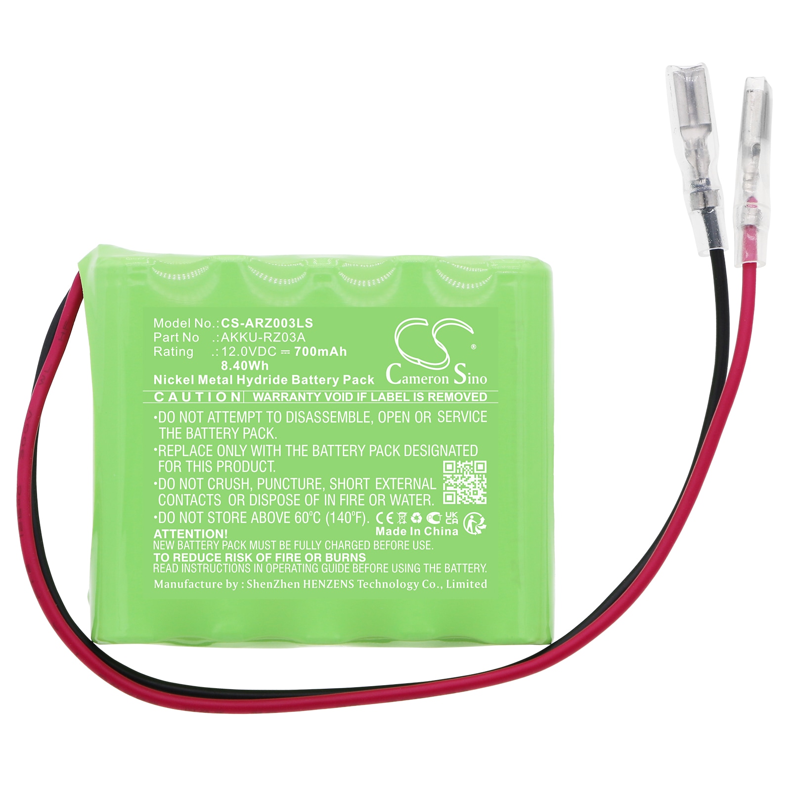 Batteri for automatiske dører for Indexa RZ03