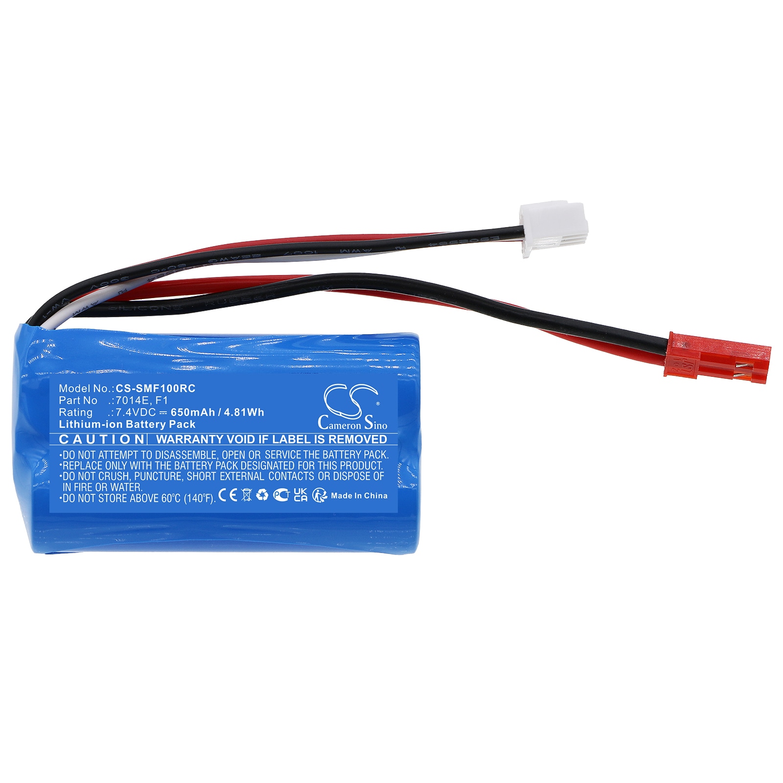 Batteri for helikopter/fly for Shuang Ma 7014E