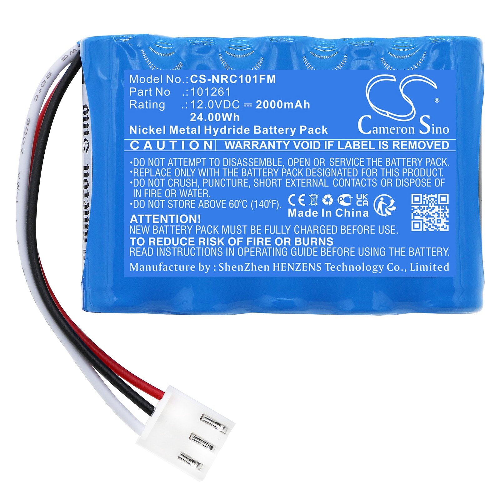 Batteri for marine sikkerhets- og flyteanordninger for Navgard Bnwas Dubilier DBC101261