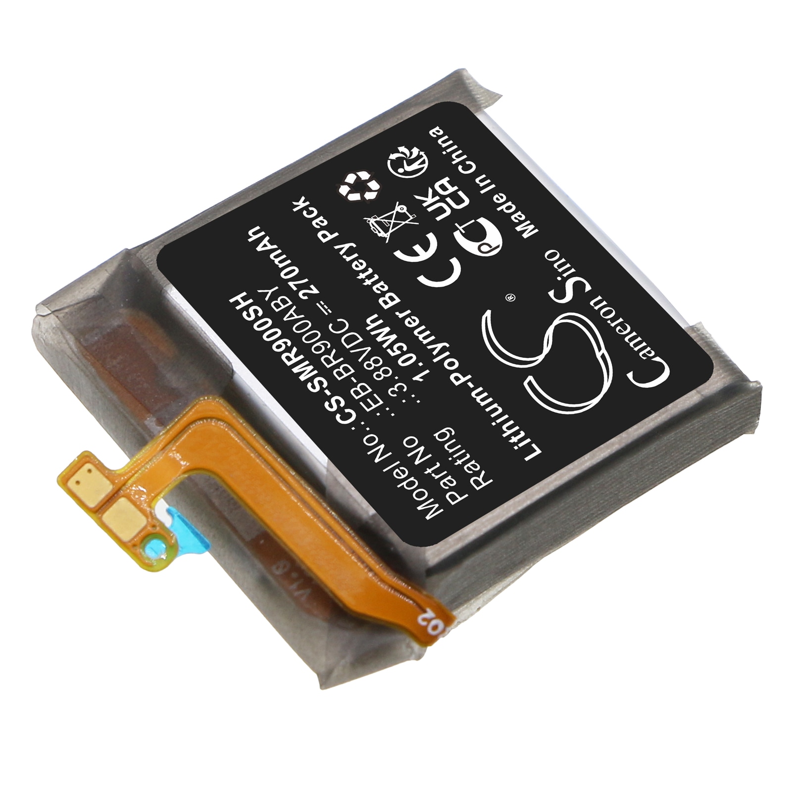 Batteri til smartklokke for Samsung Watch 5 40mm, SM-R900, SM-R905